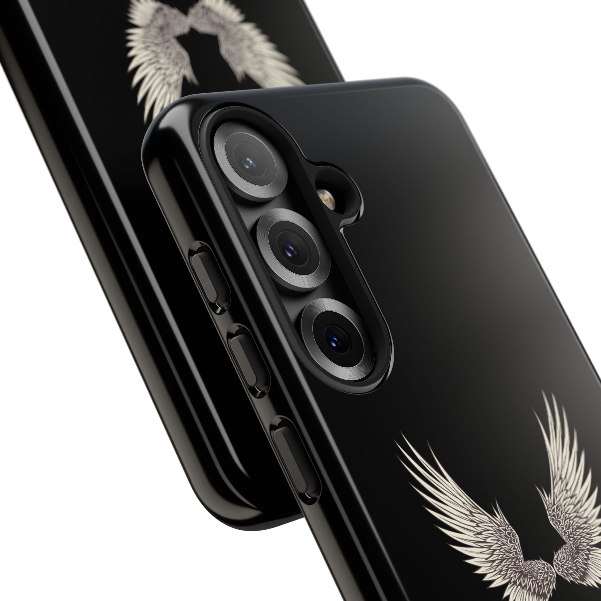 Angel Wings Phone Case - Tough Cases for Christian Pride, Unique Gift, Stylish Protection, Everyday Use, Angelic Design