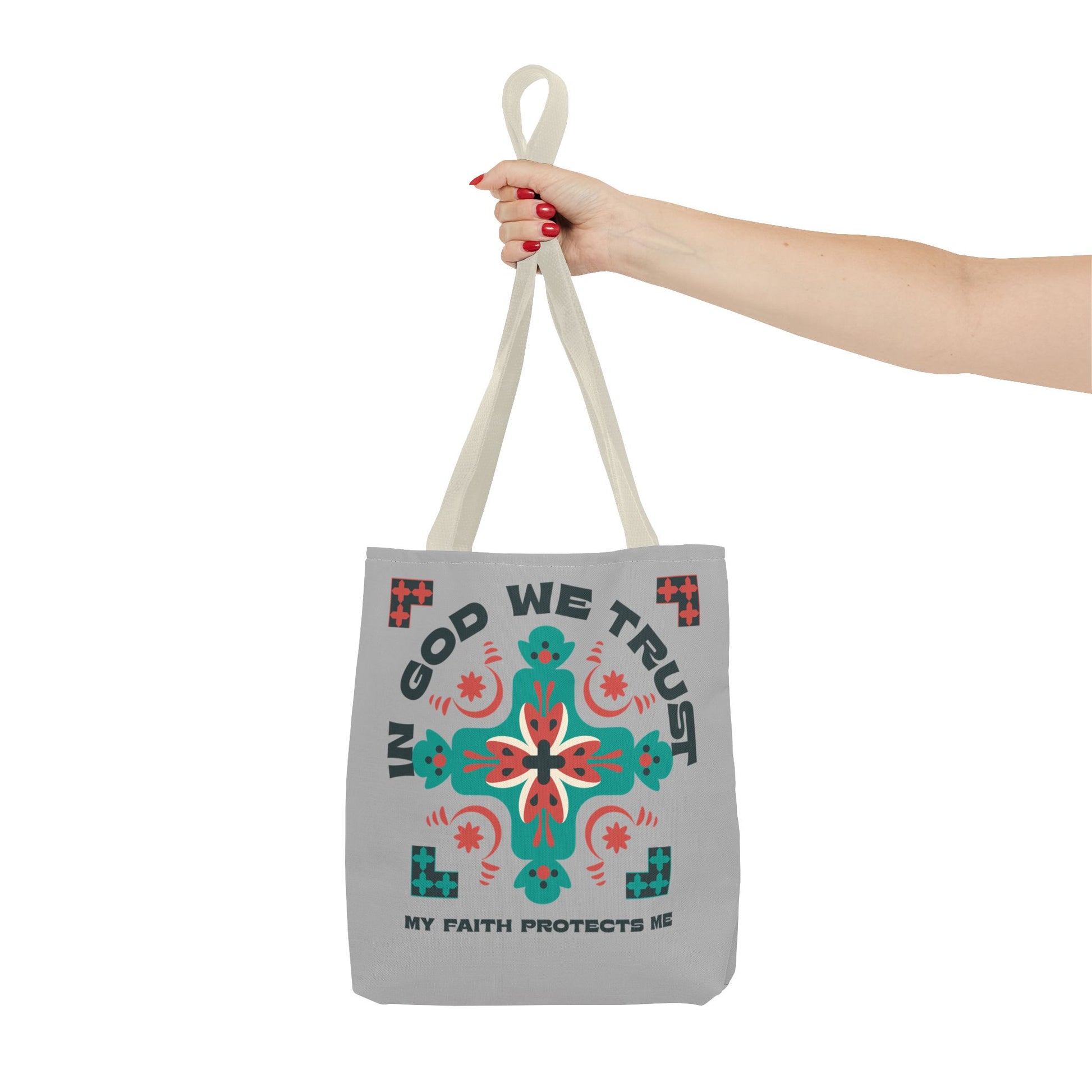 Faith-Inspired Tote Bag, Spiritual Shopper, Inspirational Gift, Religious Tote, Christian Accessory, Everyday Use
