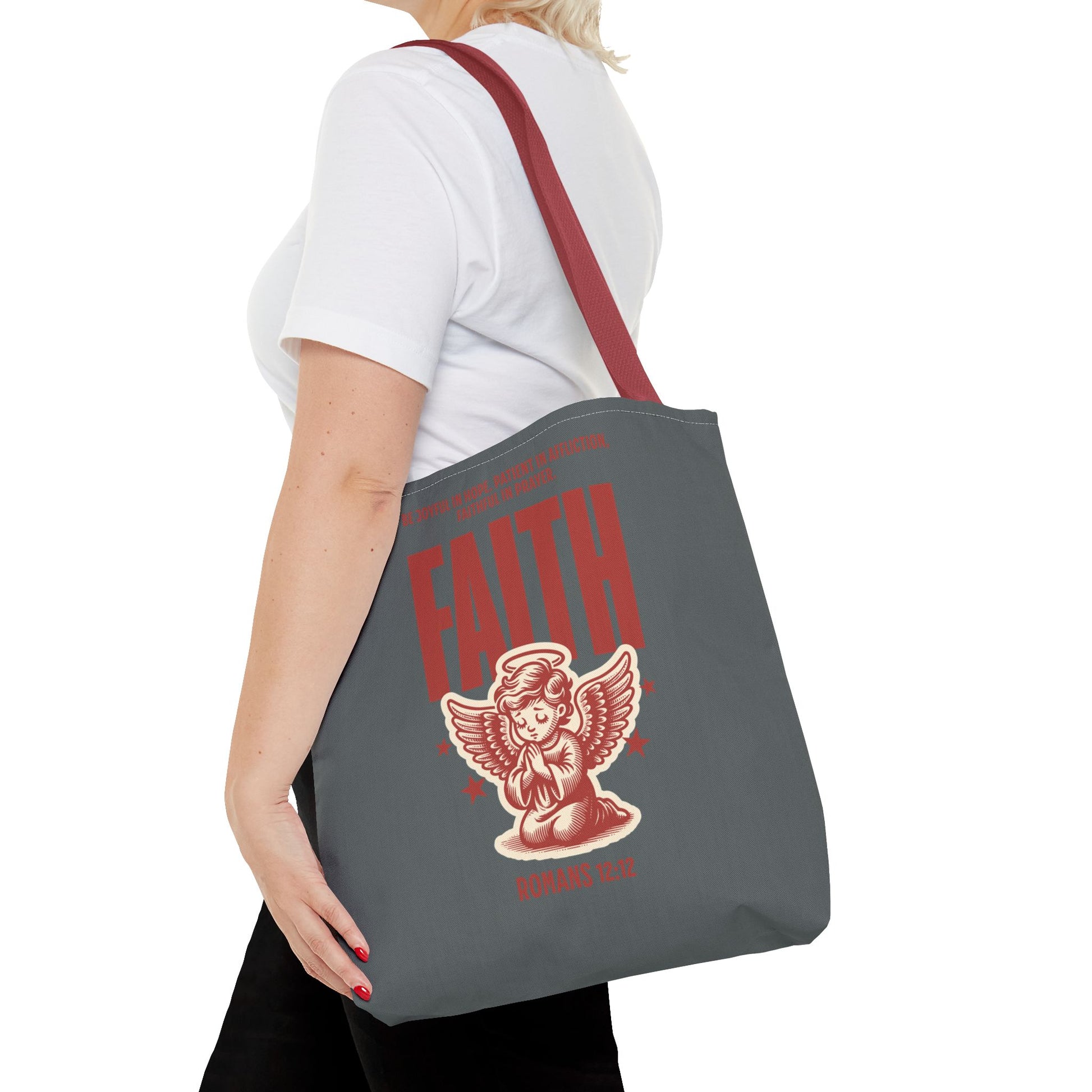 Faith-Inspired Tote Bag: Stylish & Versatile, Gift for Holidays, Shopping, Encouragement, Inspirational Gift, Eco-Friendly Bag