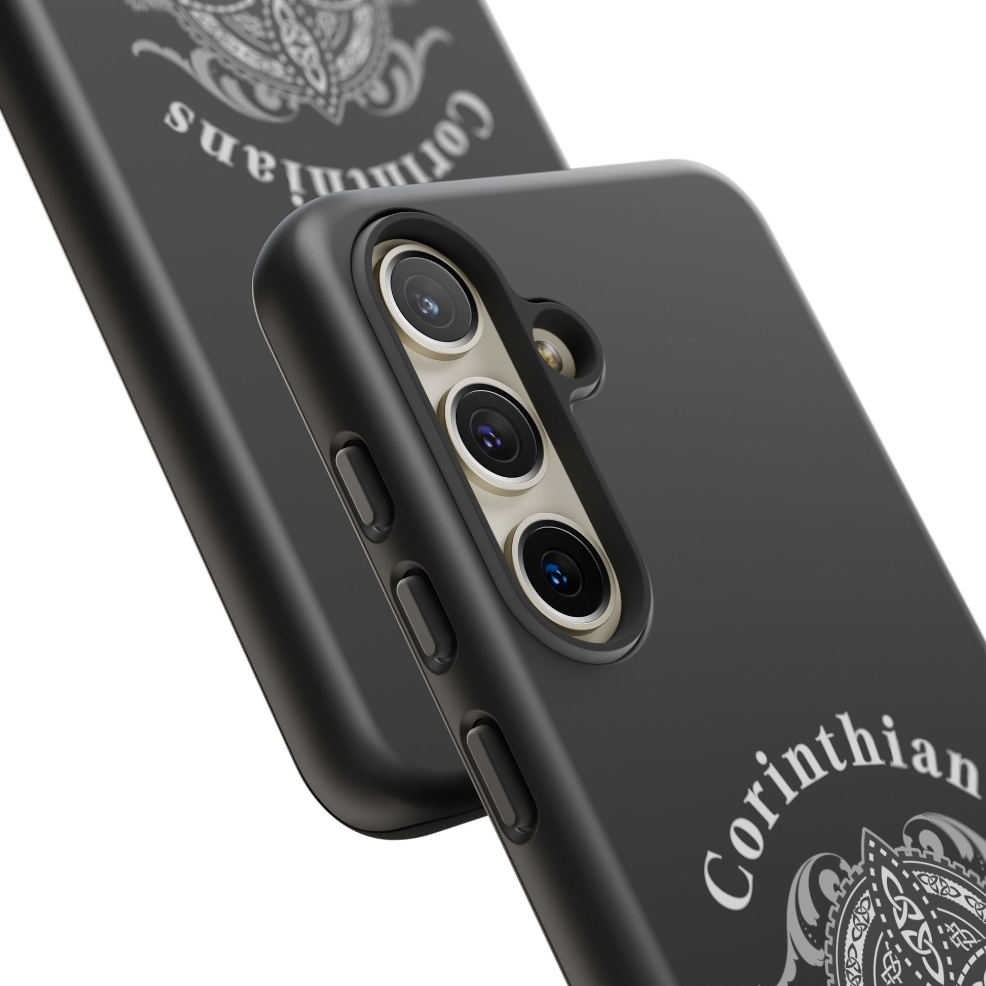 Corinthians Tough Case: Durable Phone Protection, Christian Gift, Unique Design, Trendy Accessory, Faith-Based Style