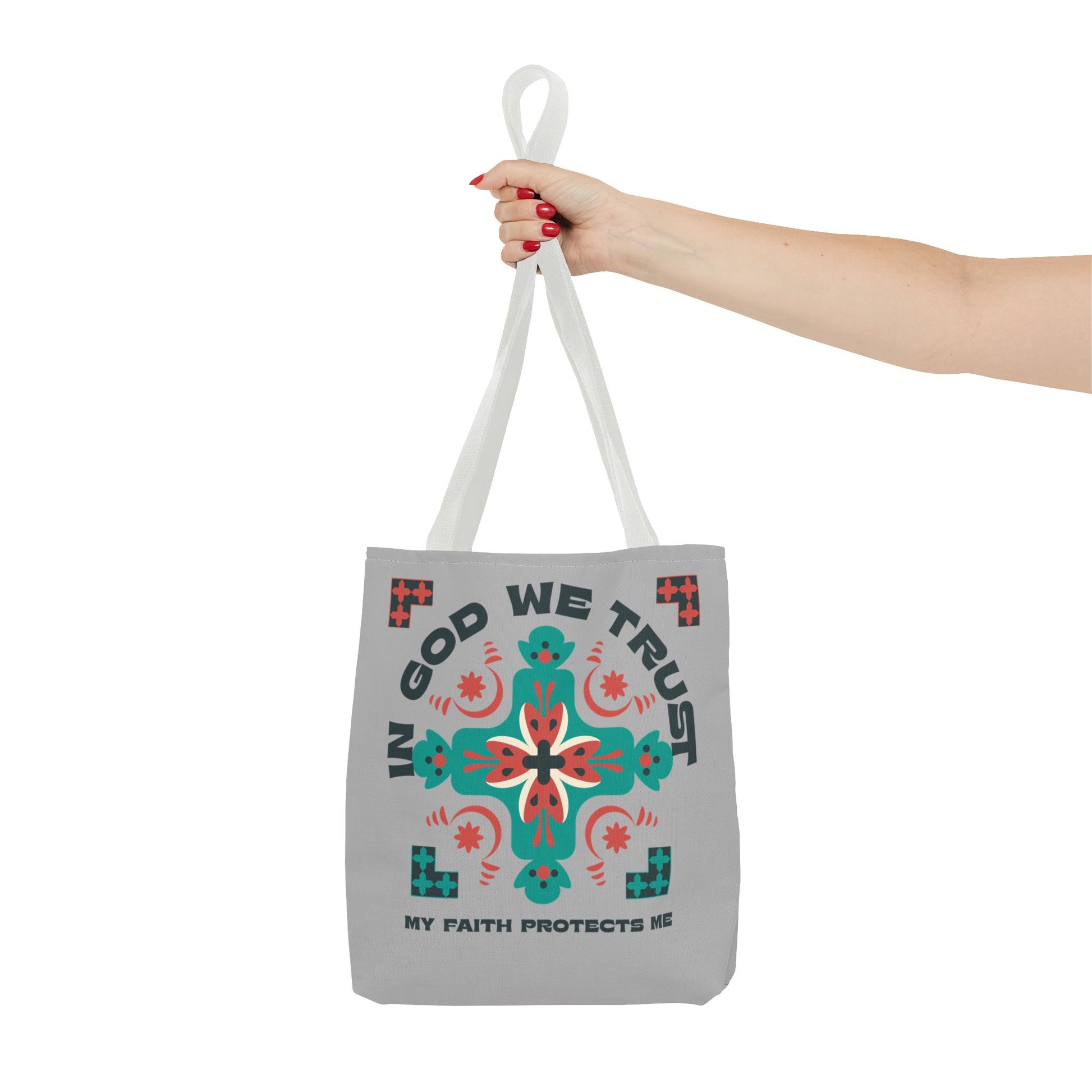 Faith-Inspired Tote Bag, Spiritual Shopper, Inspirational Gift, Religious Tote, Christian Accessory, Everyday Use