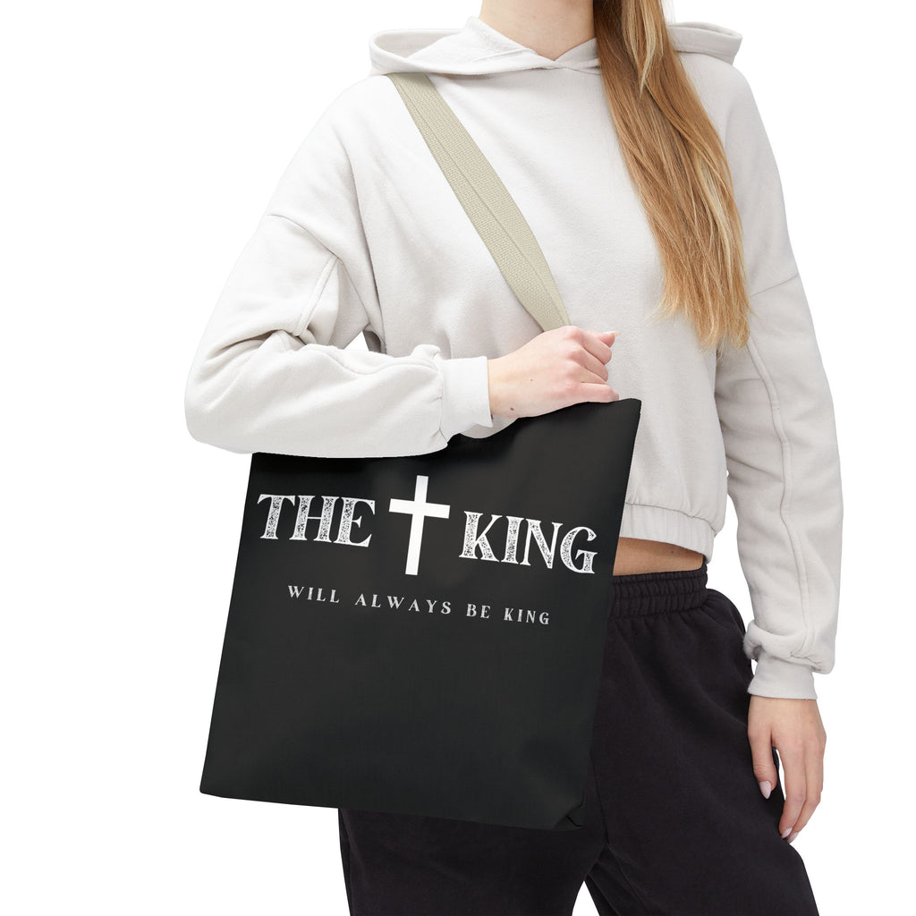 Faith-Inspired Tote Bag, Christian Tote, Shopping Bag, Bible Verse Bag, Gift for Believers, Church Accessory