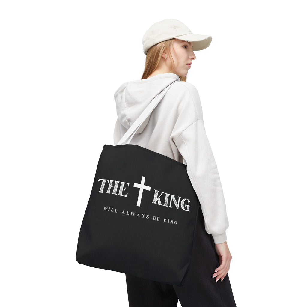 Faith-Inspired Tote Bag, Christian Tote, Shopping Bag, Bible Verse Bag, Gift for Believers, Church Accessory