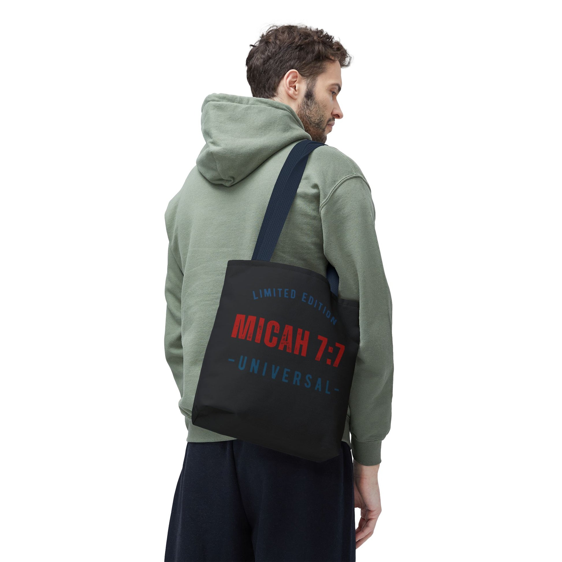 Limited Edition Micah 7:1 Tote Bag - Universal Design for Everyday Use, Gift, Eco-Friendly, Daily Essentials, Faith-Inspired