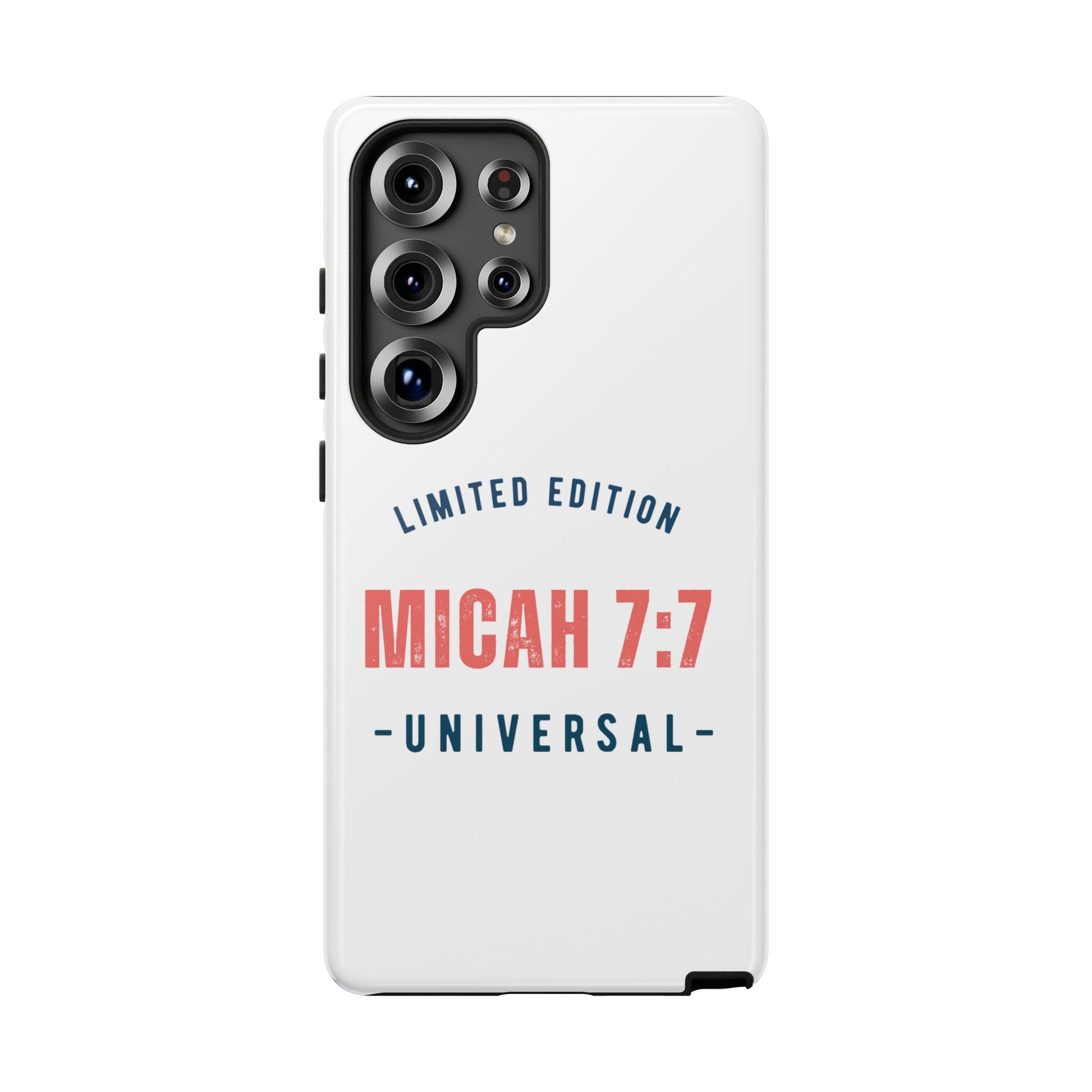 ⭐ Micah 7:7 Limited Edition Phone Case | Inspirational Gift | Tough Protective Case for Christians | Bible Verse Merchandise