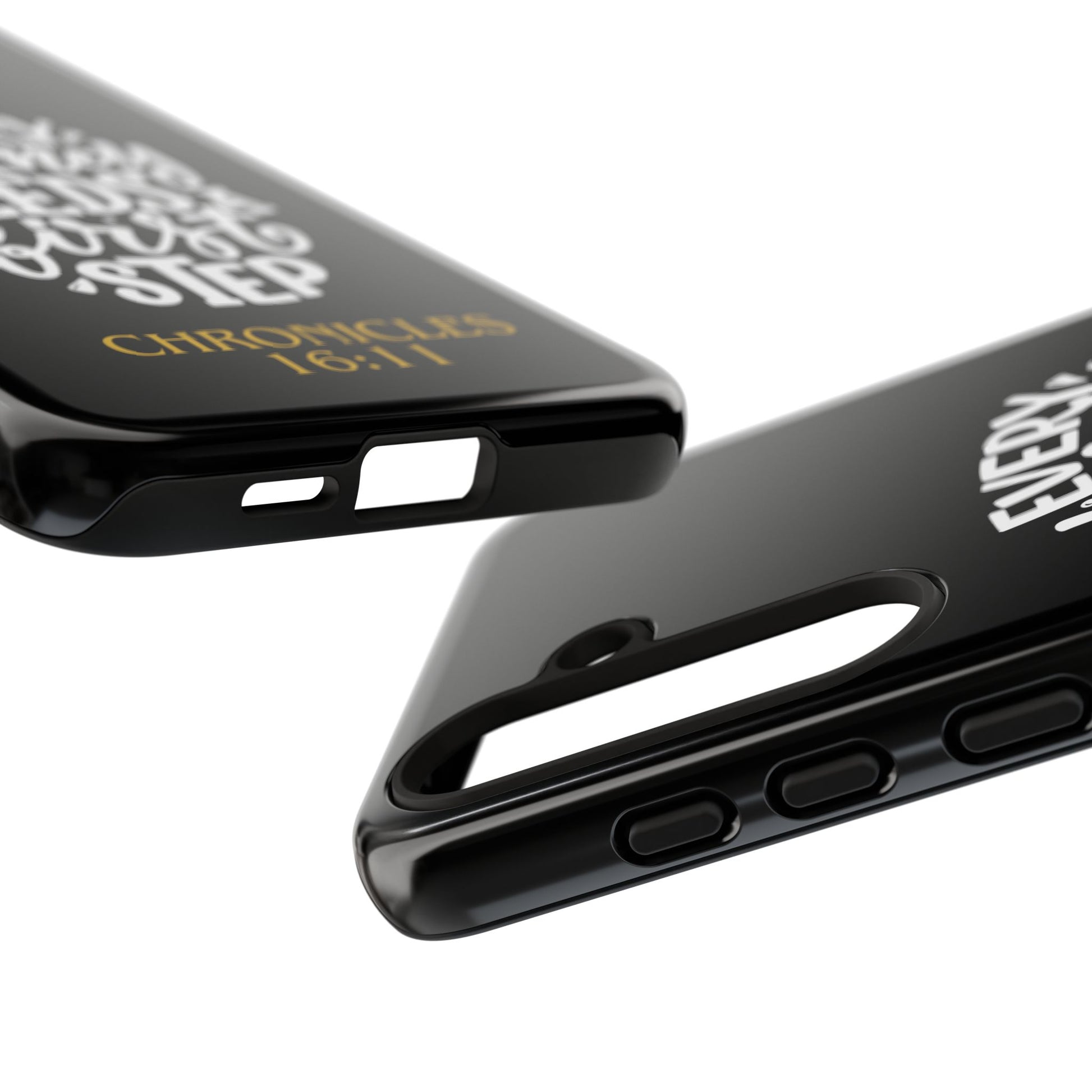 ⭐ Every Journey Needs a First Step 1 Chronicles 16:11 Phone Case