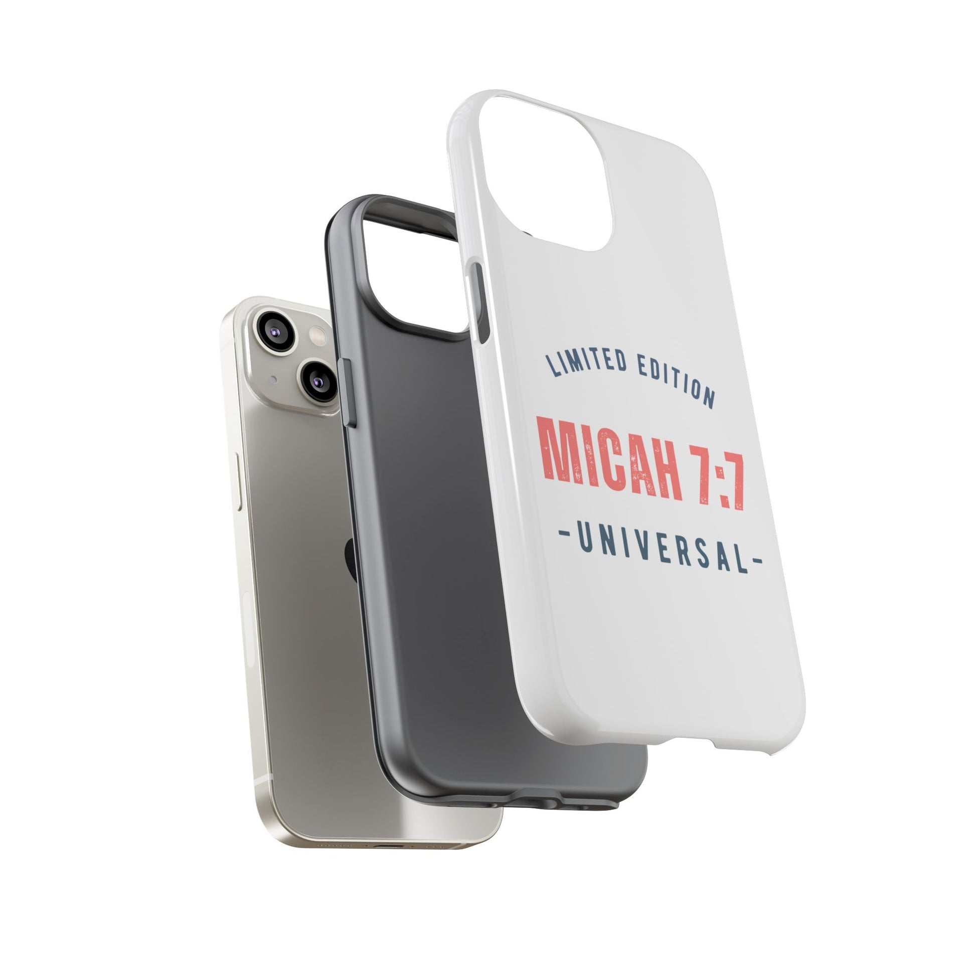 ⭐ Micah 7:7 Limited Edition Phone Case | Inspirational Gift | Tough Protective Case for Christians | Bible Verse Merchandise