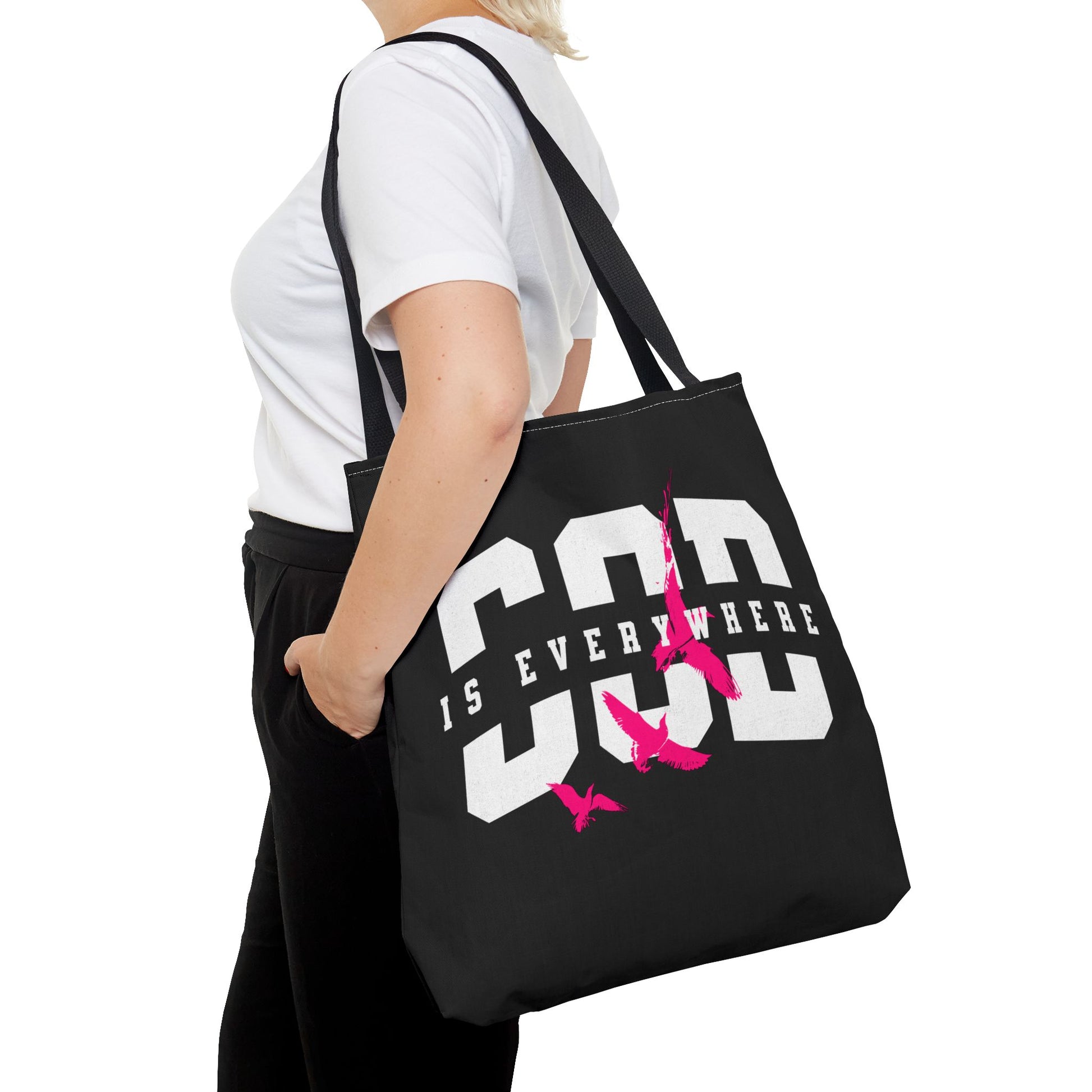 Stylish Tote Bag with Inspirational Design, Eco-Friendly Shopping Bag, Trendy Beach Bag, Gift for Friends, Motivational Everyday Use