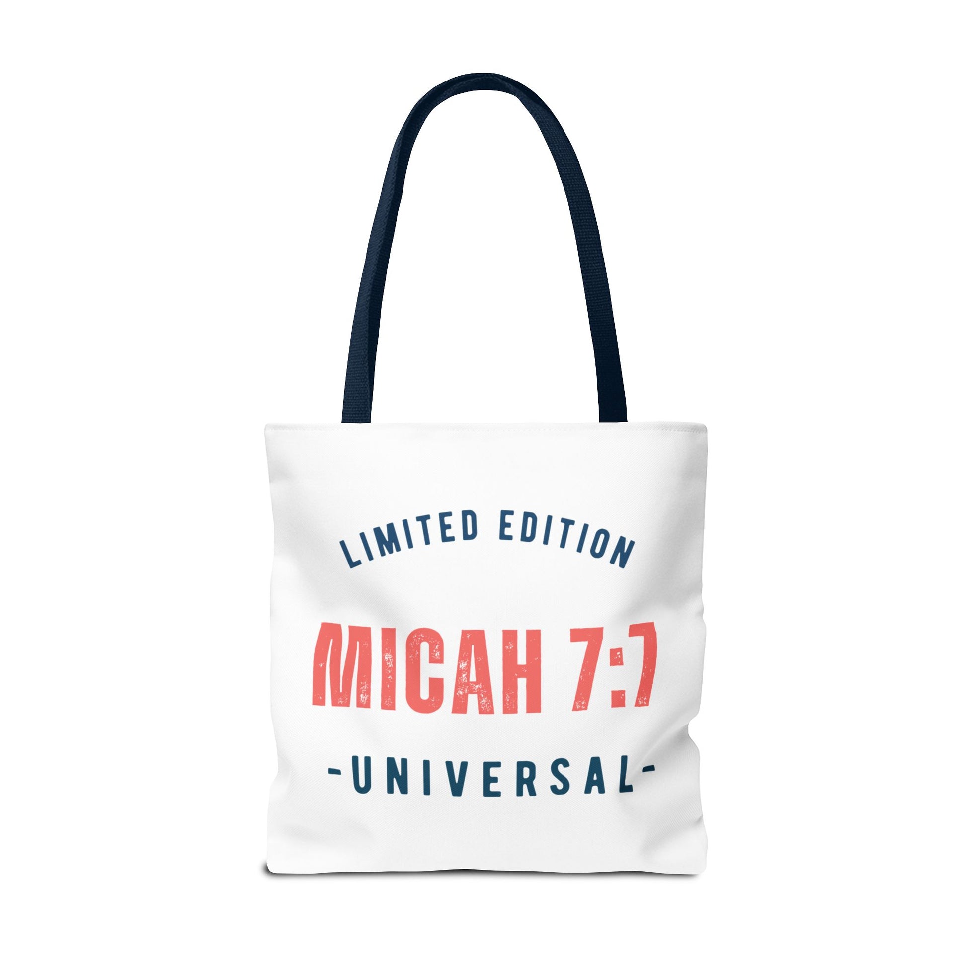 Limited Edition Inspirational Tote Bag - Micah 7:1, Motivational Carryall, Christian Gift, Everyday Tote, Reusable Shopping Bag