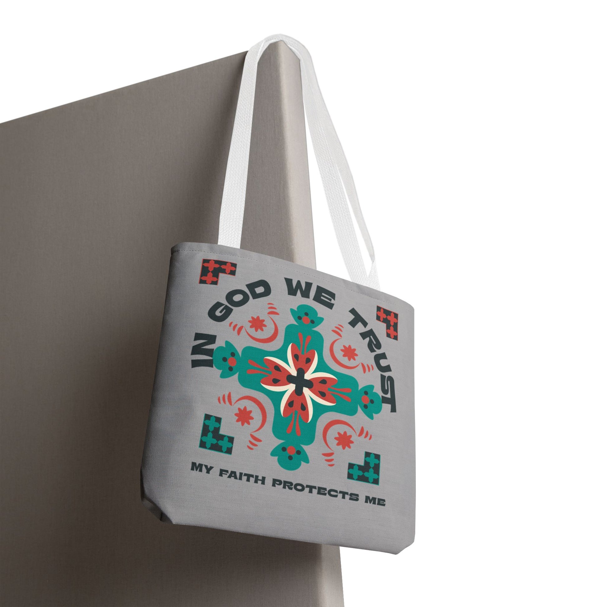 Faith-Inspired Tote Bag, Spiritual Shopper, Inspirational Gift, Religious Tote, Christian Accessory, Everyday Use