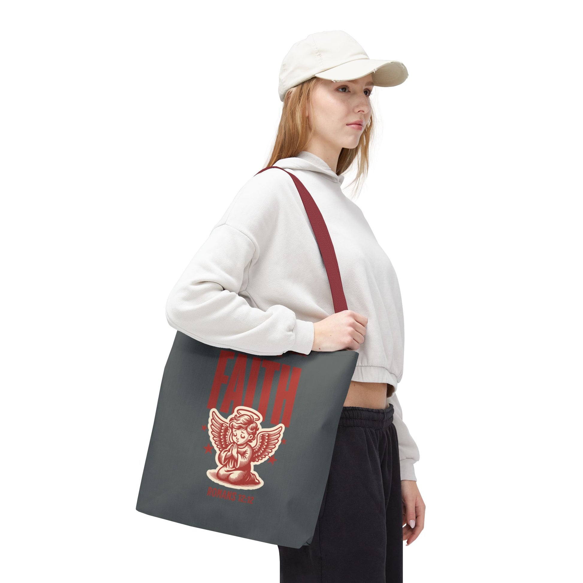 Faith-Inspired Tote Bag: Stylish & Versatile, Gift for Holidays, Shopping, Encouragement, Inspirational Gift, Eco-Friendly Bag