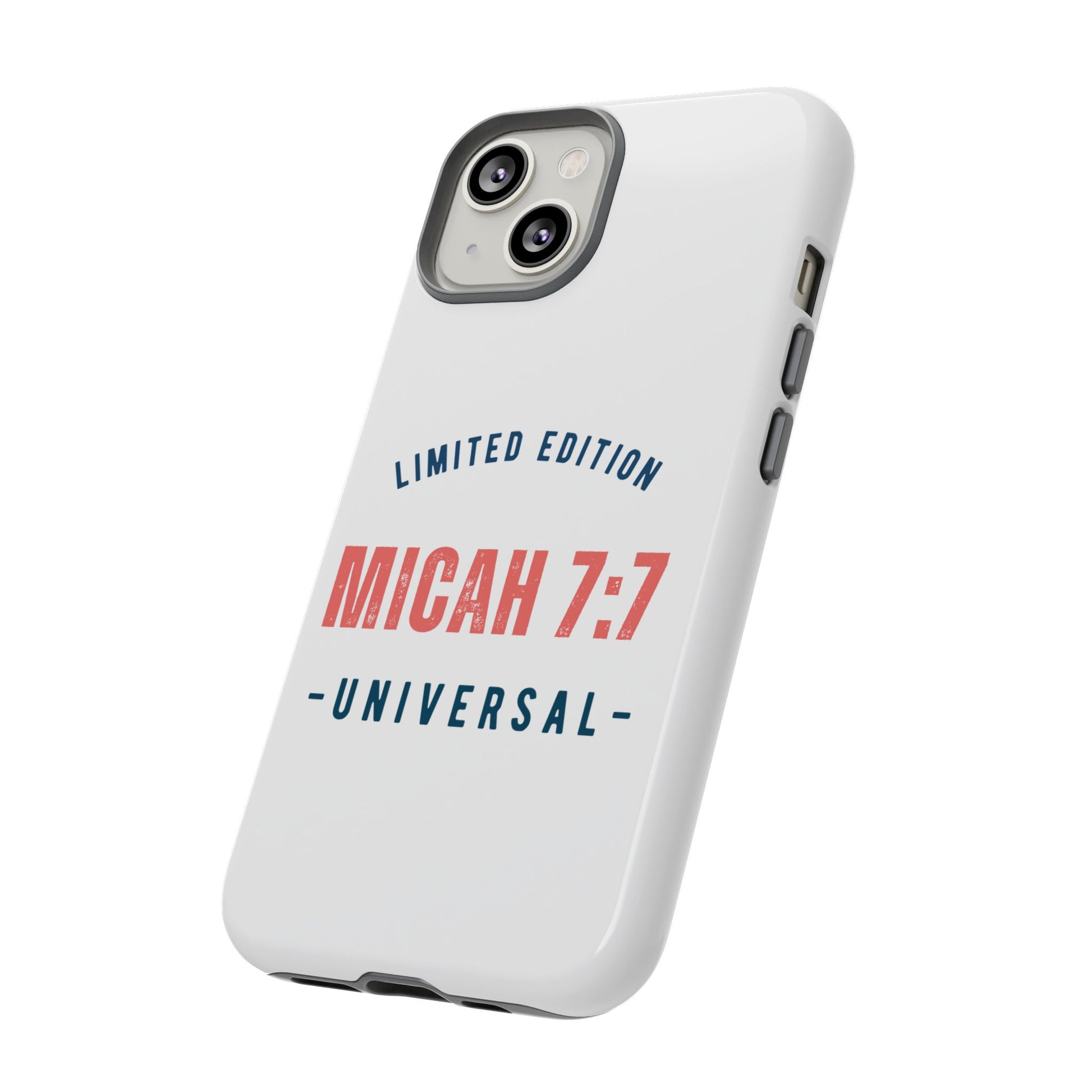 ⭐ Micah 7:7 Limited Edition Phone Case | Inspirational Gift | Tough Protective Case for Christians | Bible Verse Merchandise