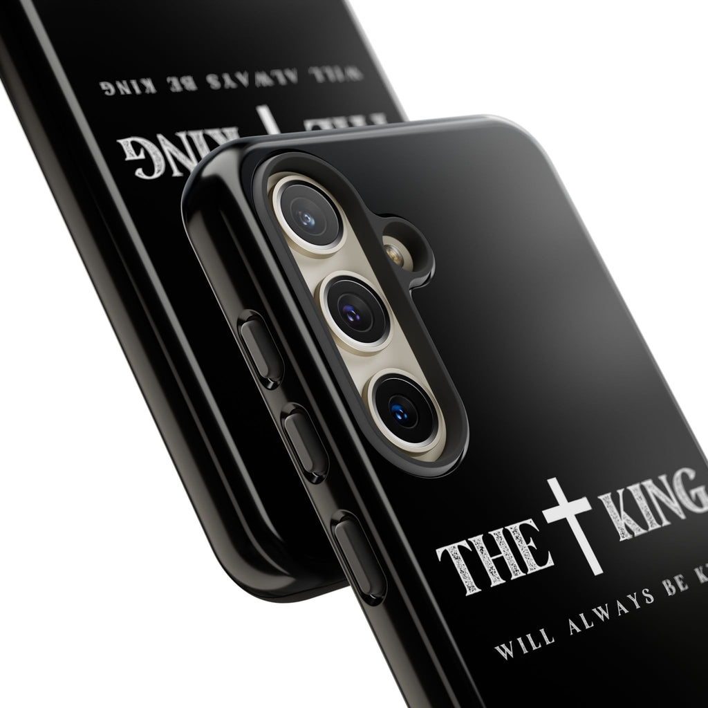 ⭐ Phone Case - Faith-Inspired Tough Cases for King Fans, Christian Gift, Durable Protection, Stylish Accessory, Unique Design