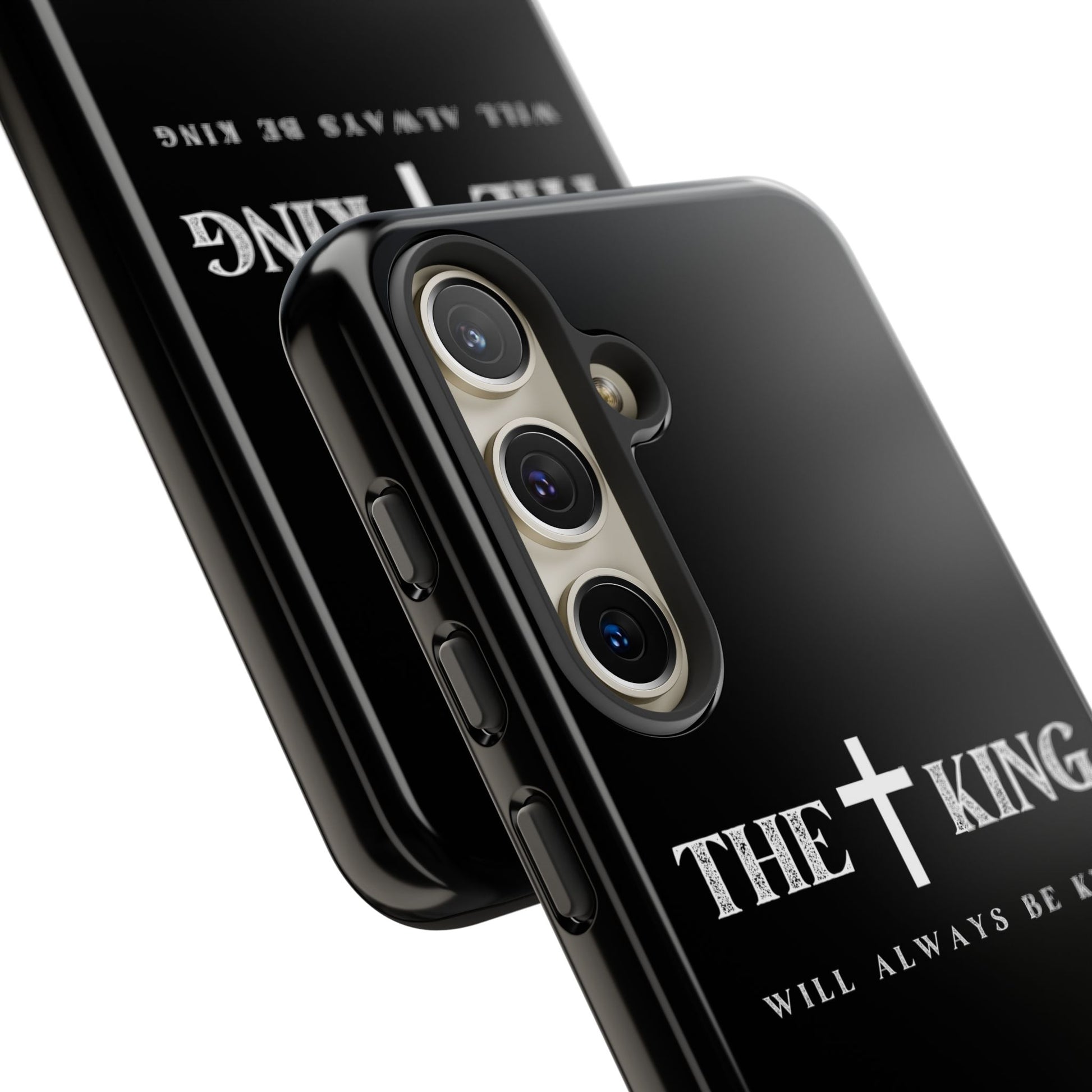 ⭐ Phone Case - Faith-Inspired Tough Cases for King Fans, Christian Gift, Durable Protection, Stylish Accessory, Unique Design