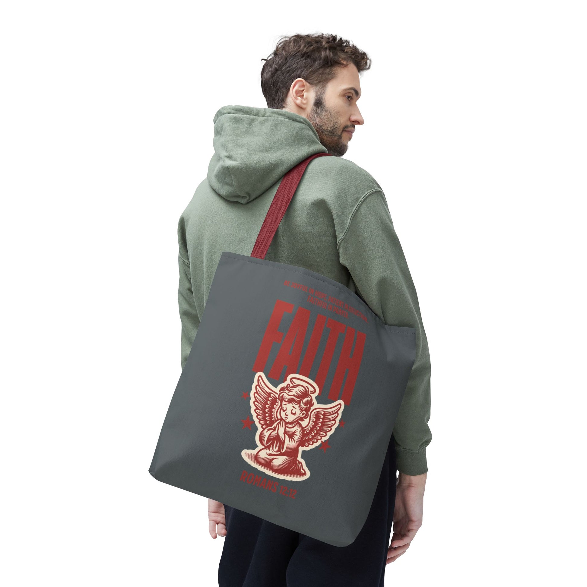 Faith-Inspired Tote Bag: Stylish & Versatile, Gift for Holidays, Shopping, Encouragement, Inspirational Gift, Eco-Friendly Bag