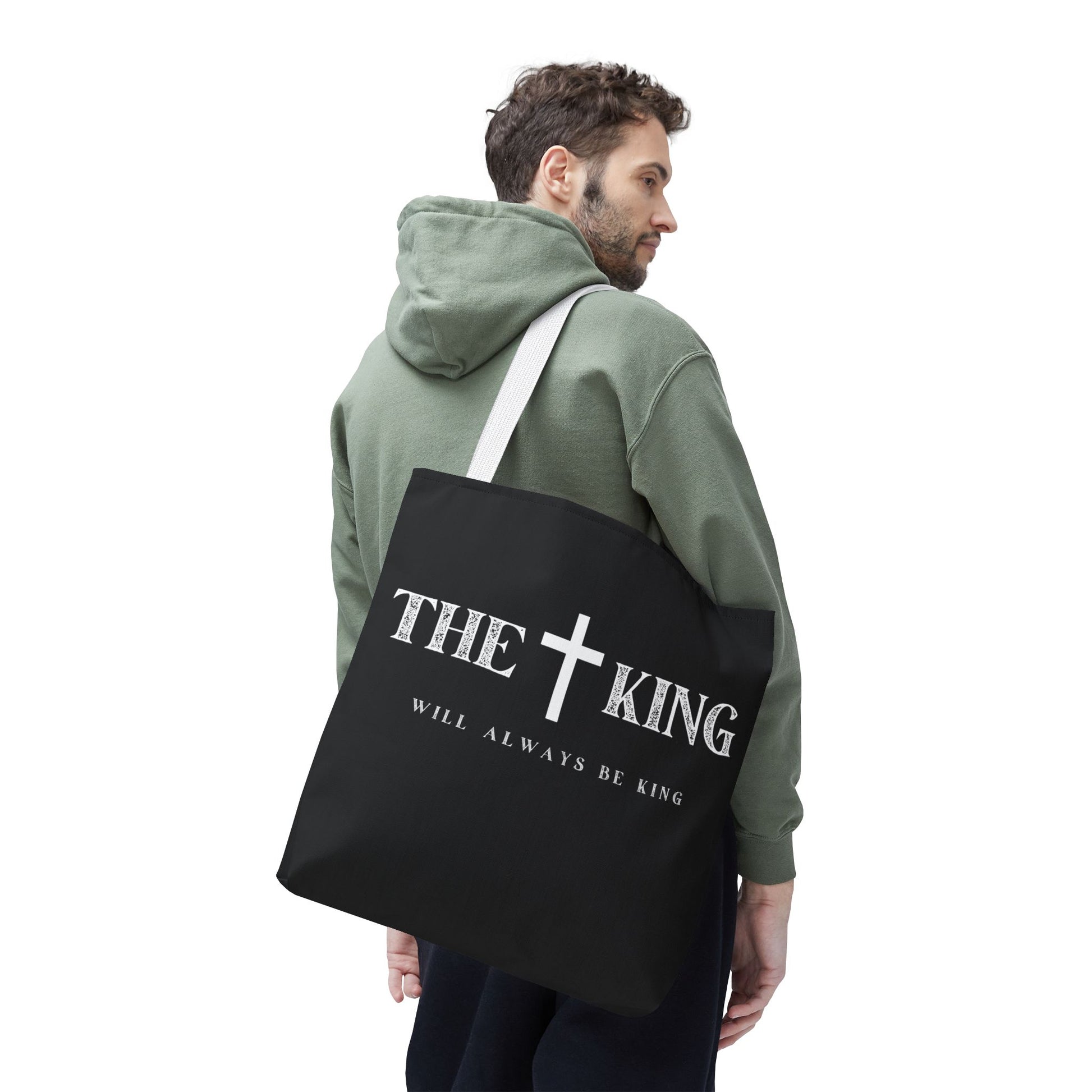Faith-Inspired Tote Bag, Christian Tote, Shopping Bag, Bible Verse Bag, Gift for Believers, Church Accessory
