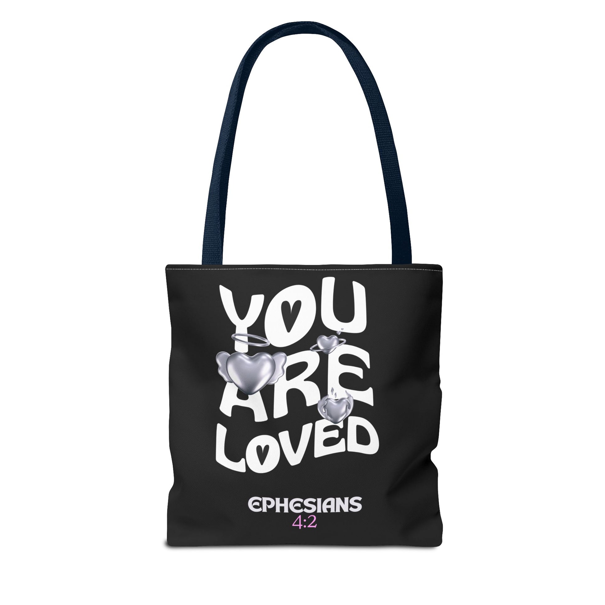 ⭐ "You Are Loved" Tote Bag – Ephesians 4:2