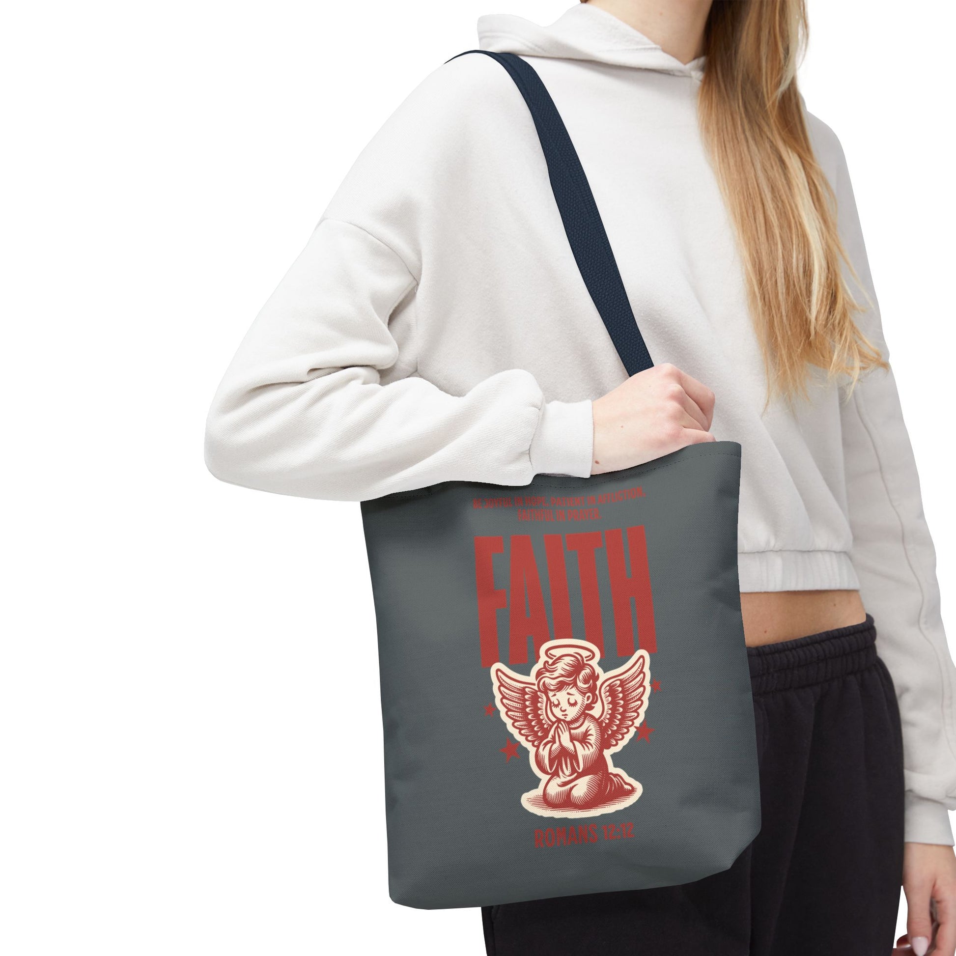 Faith-Inspired Tote Bag: Stylish & Versatile, Gift for Holidays, Shopping, Encouragement, Inspirational Gift, Eco-Friendly Bag