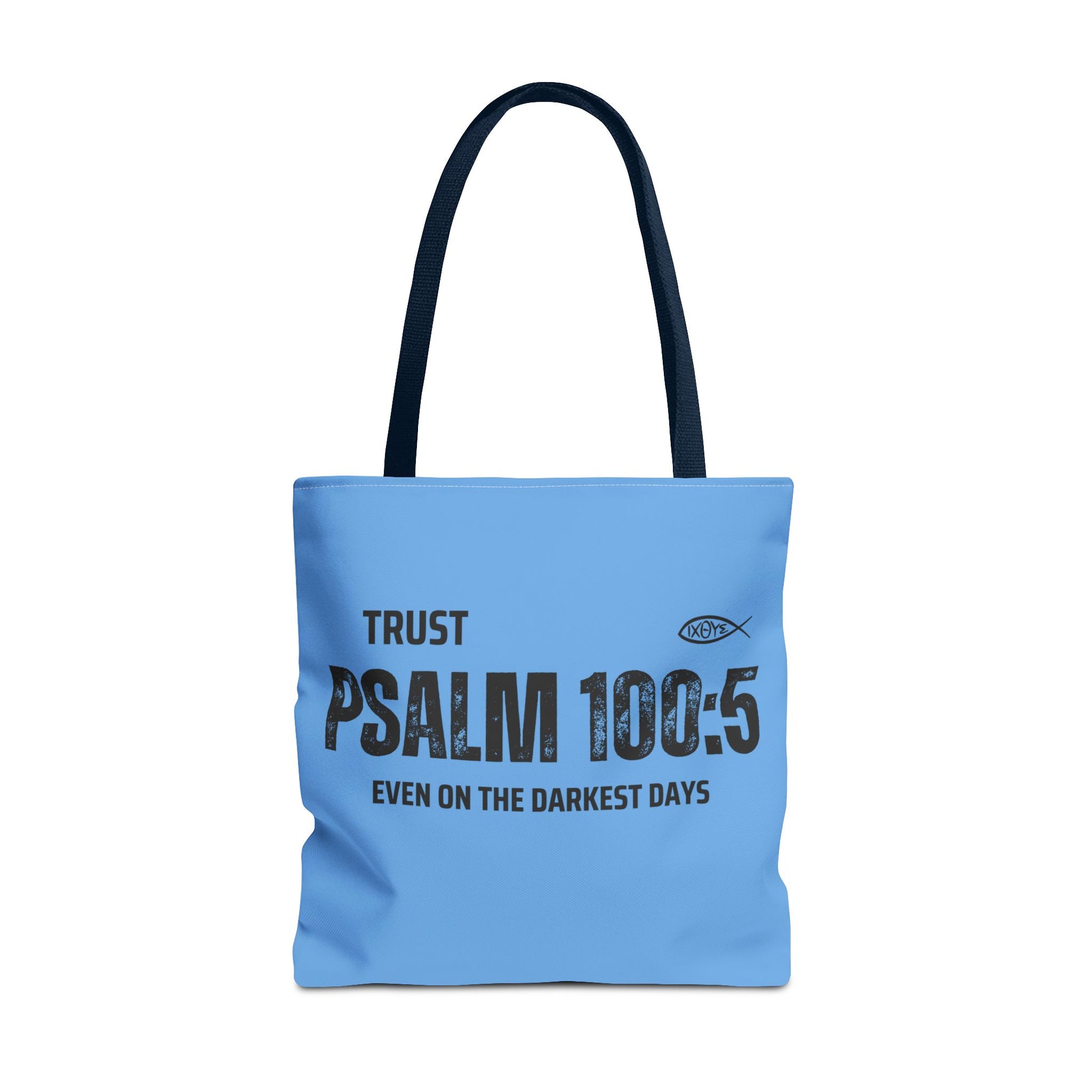 Inspirational Tote Bag - Trust Psalm 100:5, Faithful Christian Gift, Encouragement Accessory, Sustainable Shopping Bag, Inspirational [...]