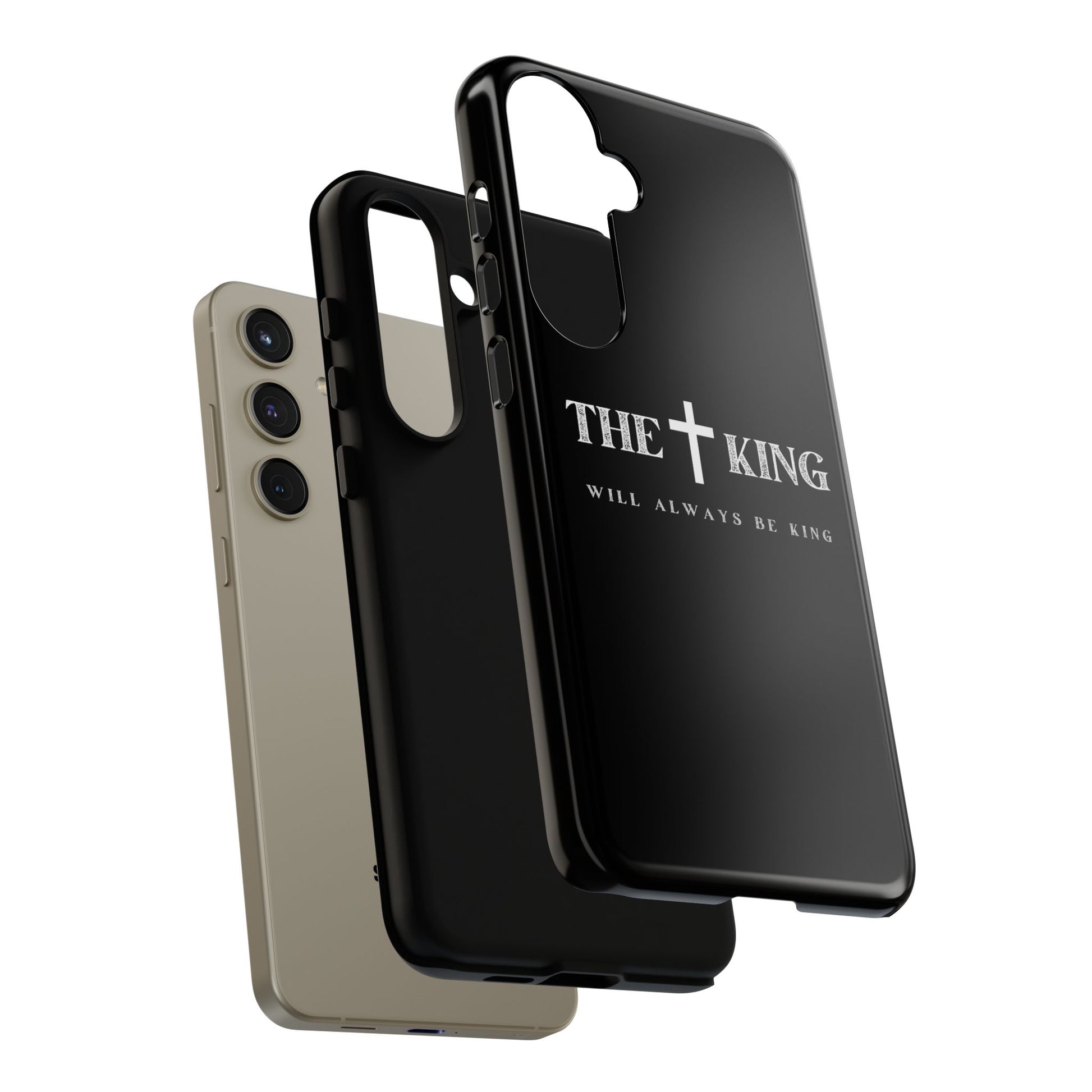⭐ Phone Case - Faith-Inspired Tough Cases for King Fans, Christian Gift, Durable Protection, Stylish Accessory, Unique Design