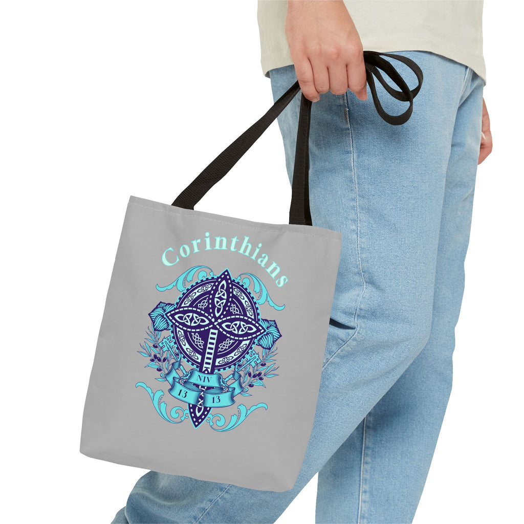 Spiritual Tote Bag with Cross Design | Christian Shoulder Bag, Inspirational Gift, Bible Verse Tote, Comfortable Everyday Use, [...]