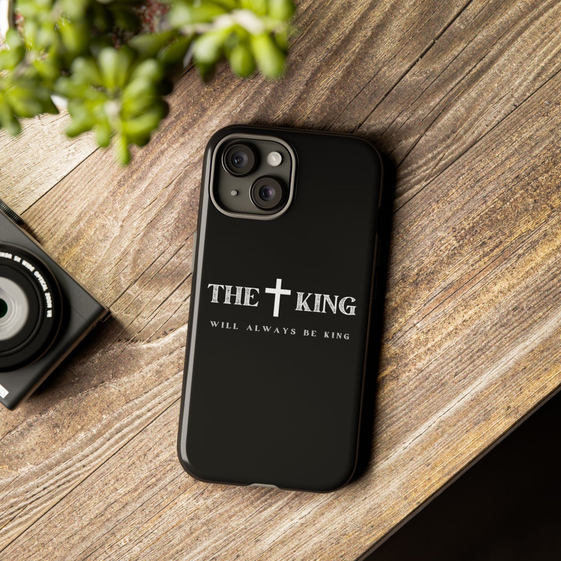 ⭐ Phone Case - Faith-Inspired Tough Cases for King Fans, Christian Gift, Durable Protection, Stylish Accessory, Unique Design