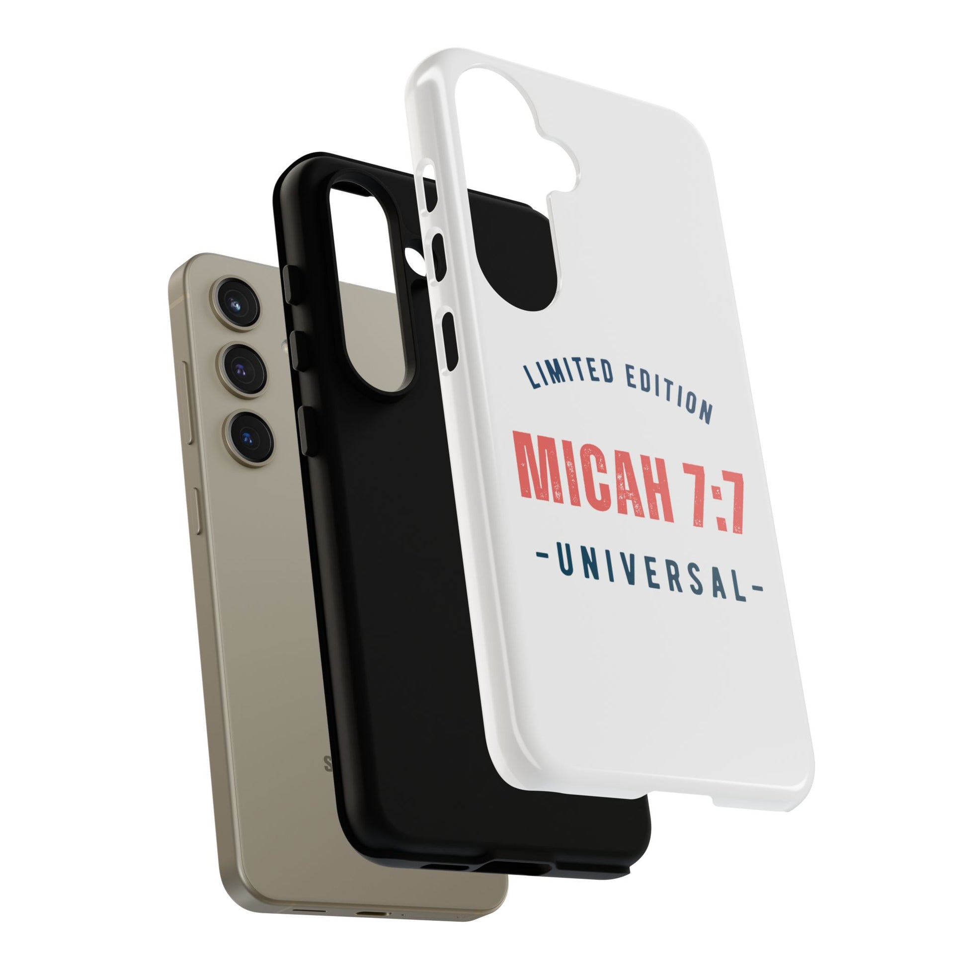 ⭐ Micah 7:7 Limited Edition Phone Case | Inspirational Gift | Tough Protective Case for Christians | Bible Verse Merchandise