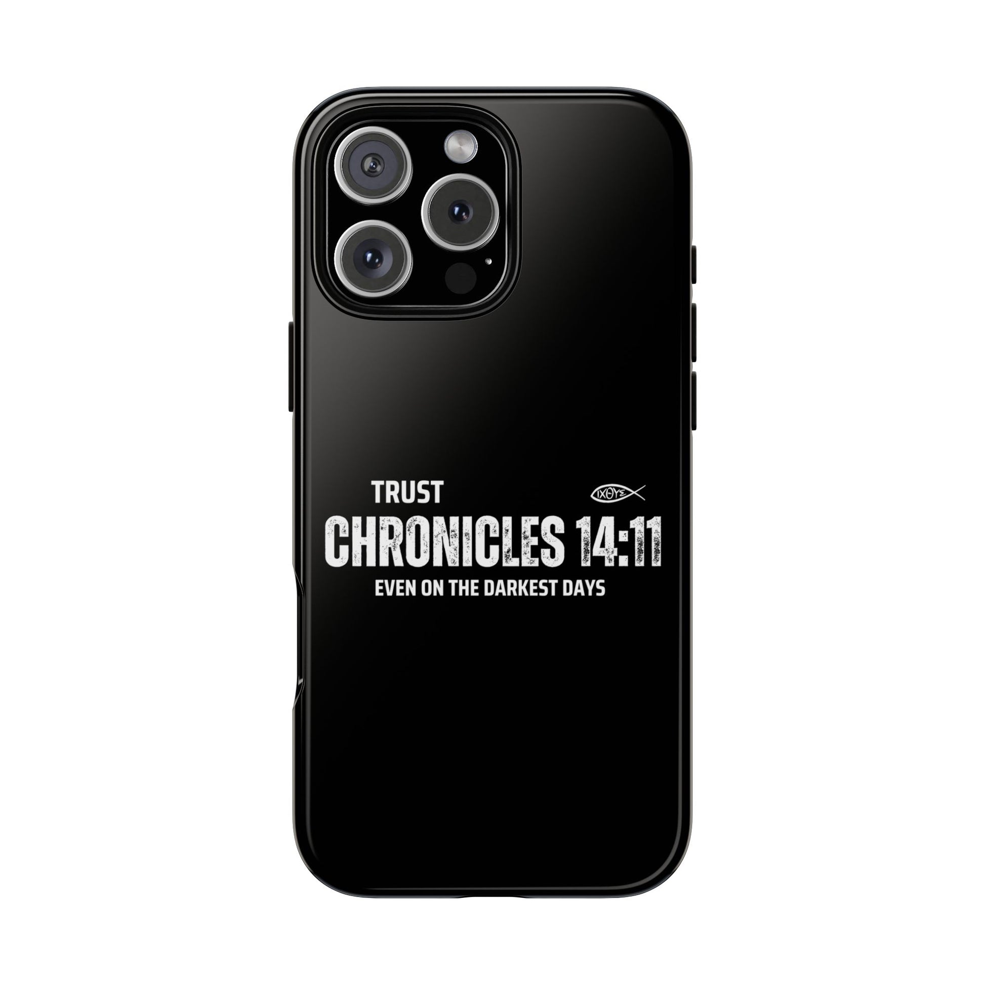 ⭐ Trust in God 2 Chronicles 14:11 Phone Case – Strength for the Hardest Days