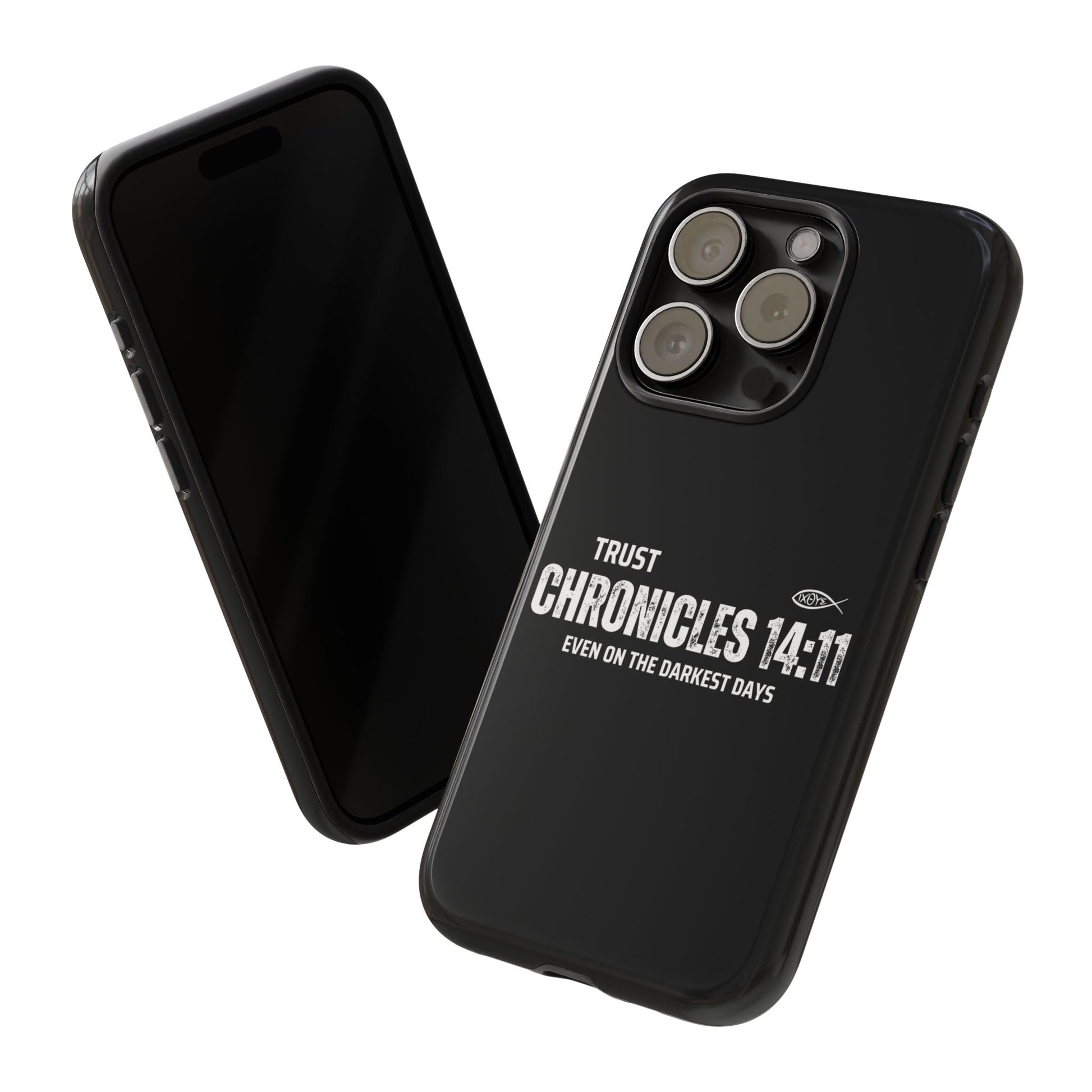 ⭐ Trust in God 2 Chronicles 14:11 Phone Case – Strength for the Hardest Days