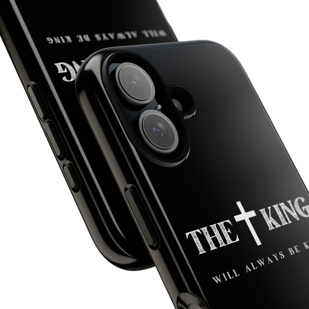 ⭐ Phone Case - Faith-Inspired Tough Cases for King Fans, Christian Gift, Durable Protection, Stylish Accessory, Unique Design