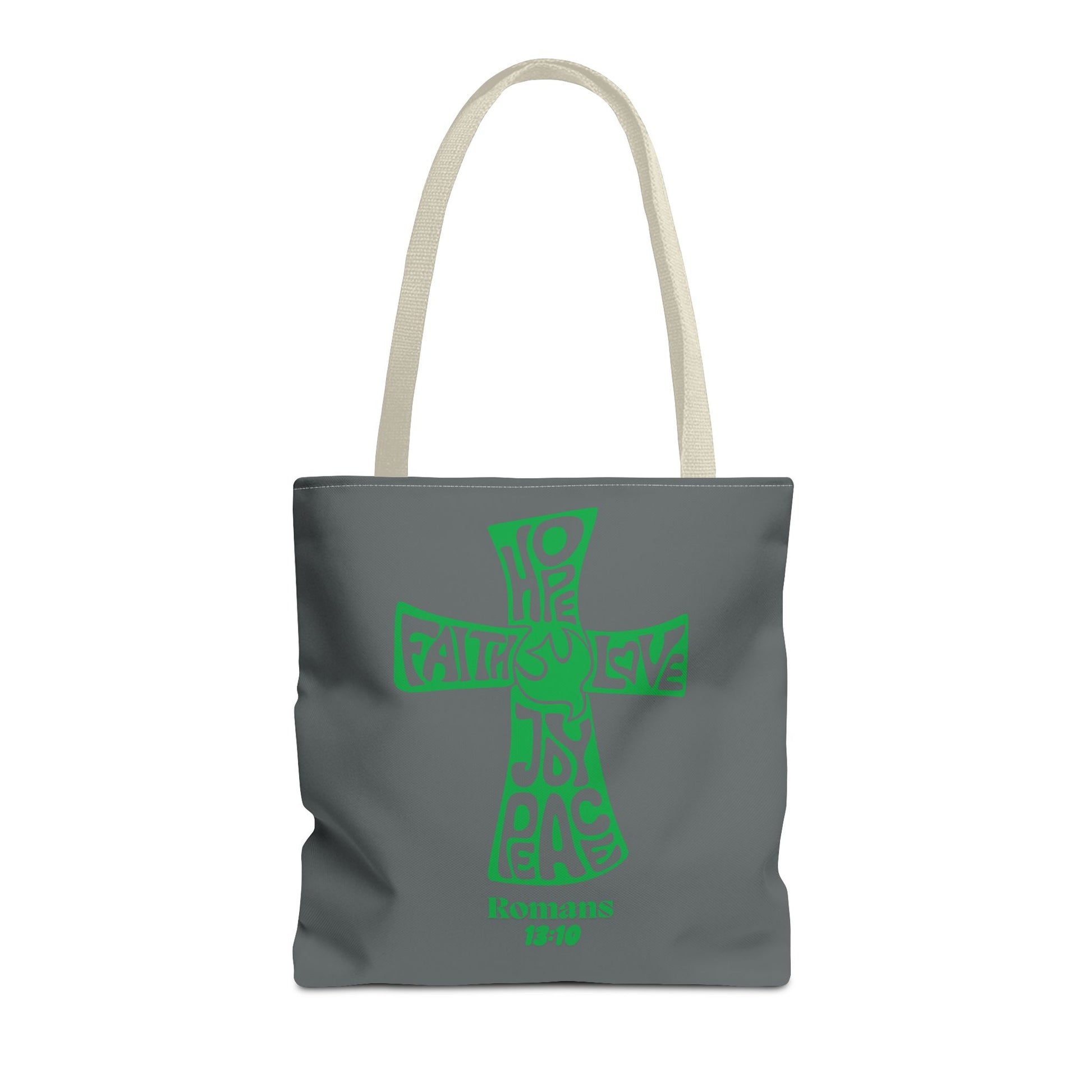 Faith-Inspired Tote Bag, Motivational Cross Design, Spiritual Gift, Everyday Use, Eco-Friendly Fashion, Religious Accessories