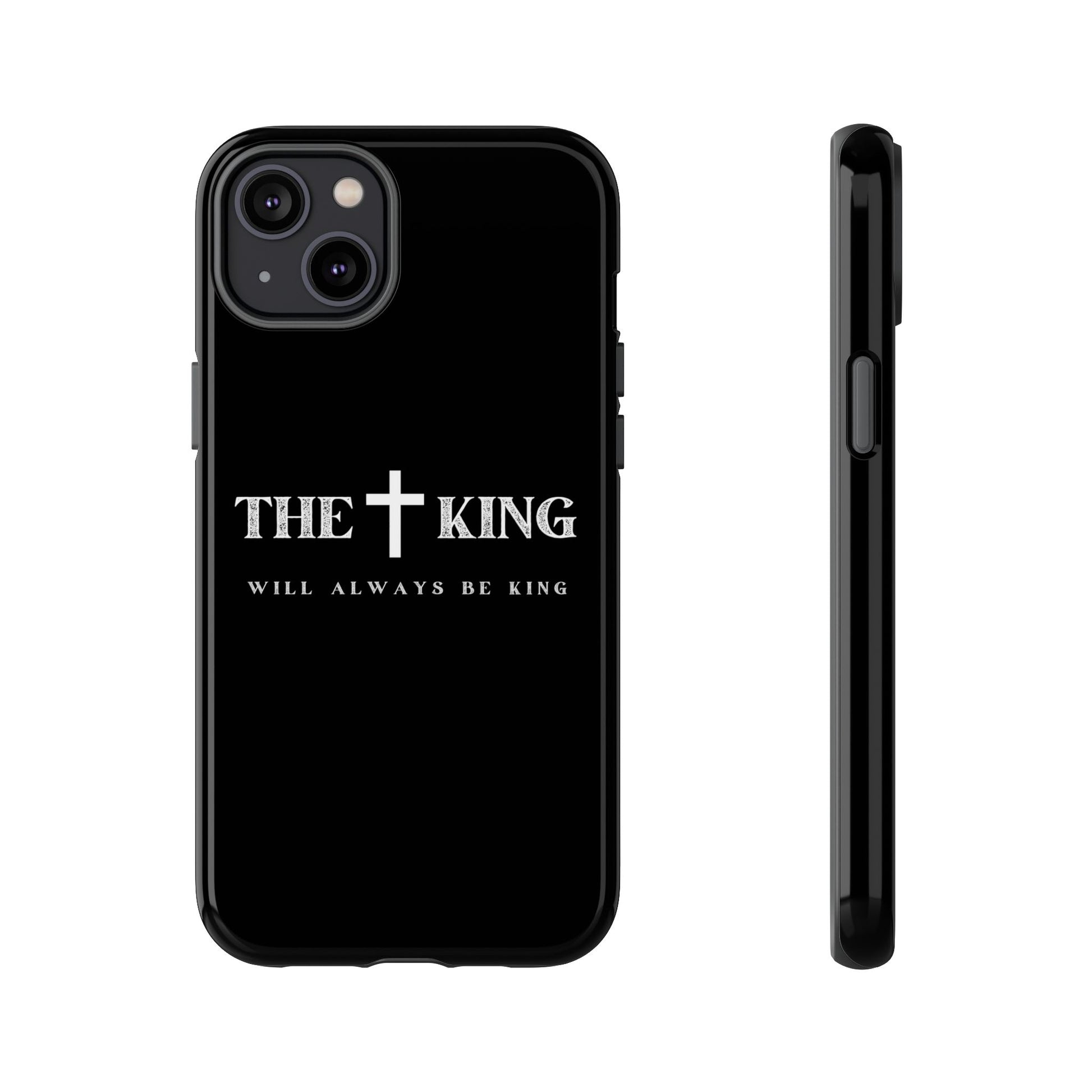 ⭐ Phone Case - Faith-Inspired Tough Cases for King Fans, Christian Gift, Durable Protection, Stylish Accessory, Unique Design