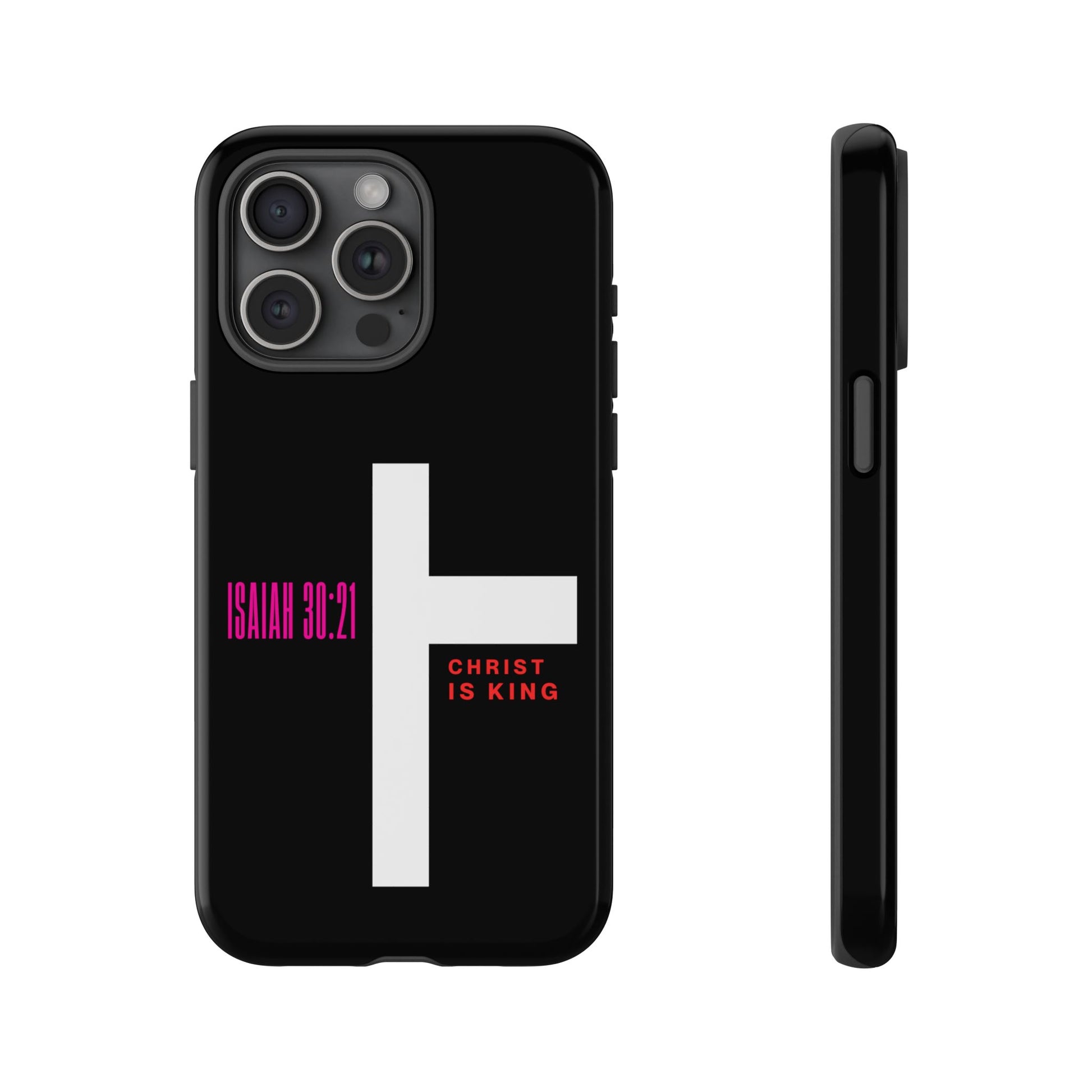 ⭐ Christ is King Psalm 29:10 Phone Case – Bold Faith Statement