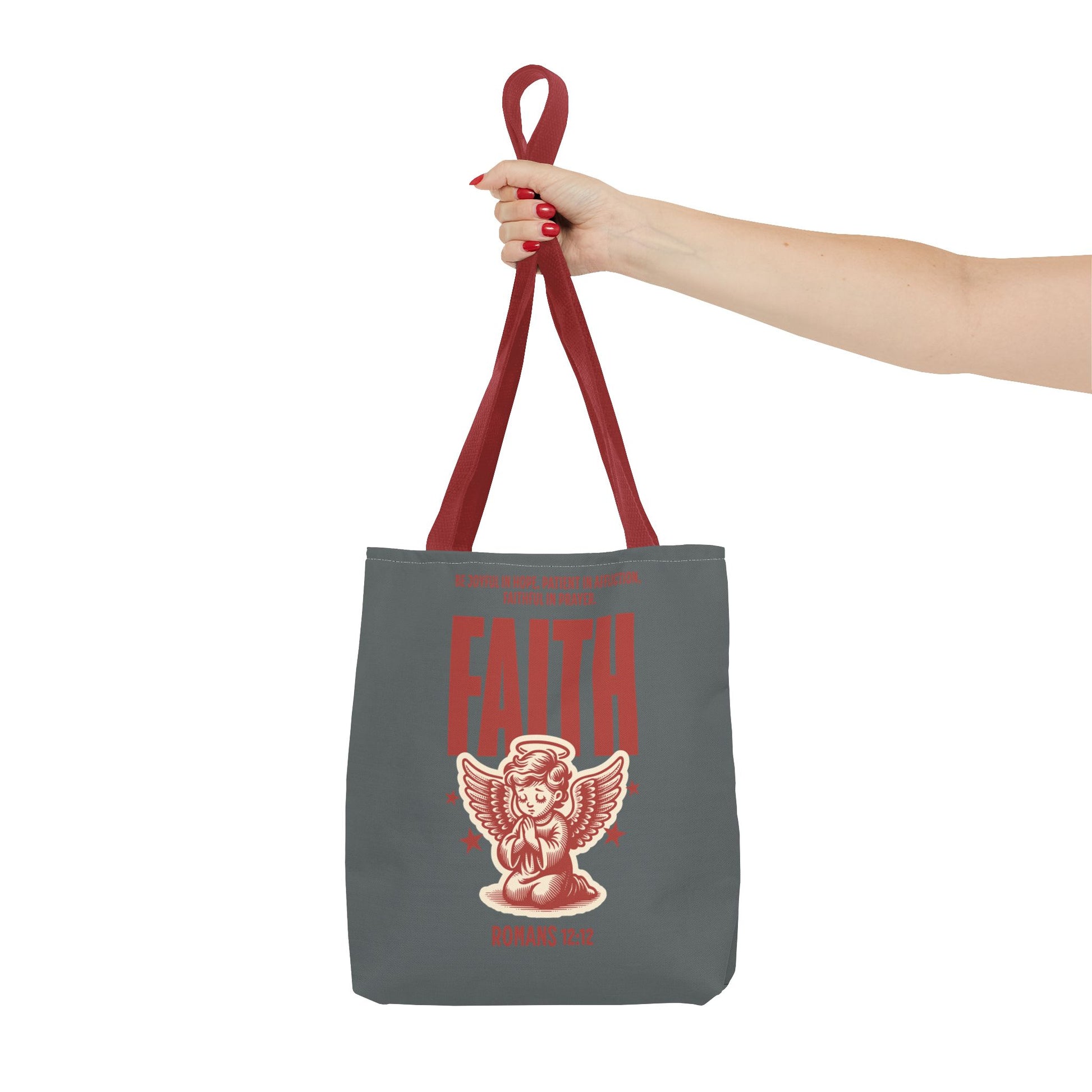 Faith-Inspired Tote Bag: Stylish & Versatile, Gift for Holidays, Shopping, Encouragement, Inspirational Gift, Eco-Friendly Bag