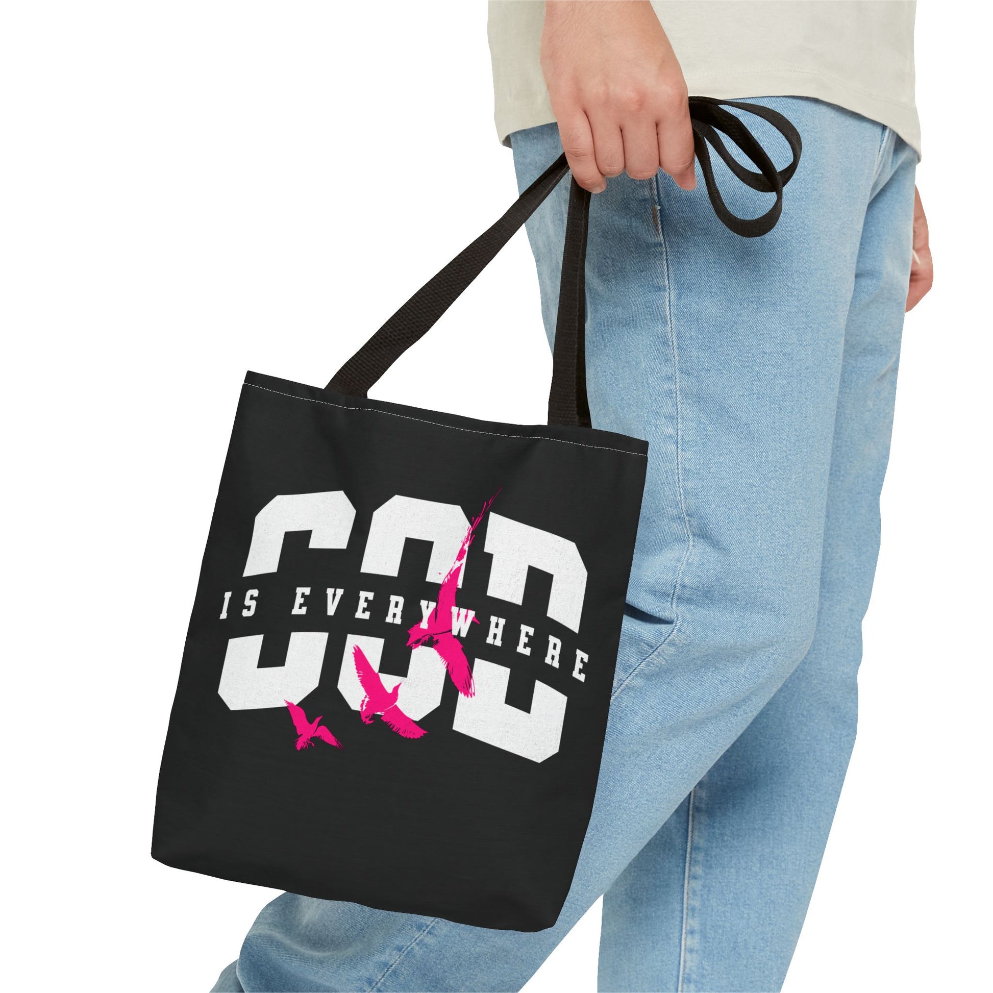 Stylish Tote Bag with Inspirational Design, Eco-Friendly Shopping Bag, Trendy Beach Bag, Gift for Friends, Motivational Everyday Use