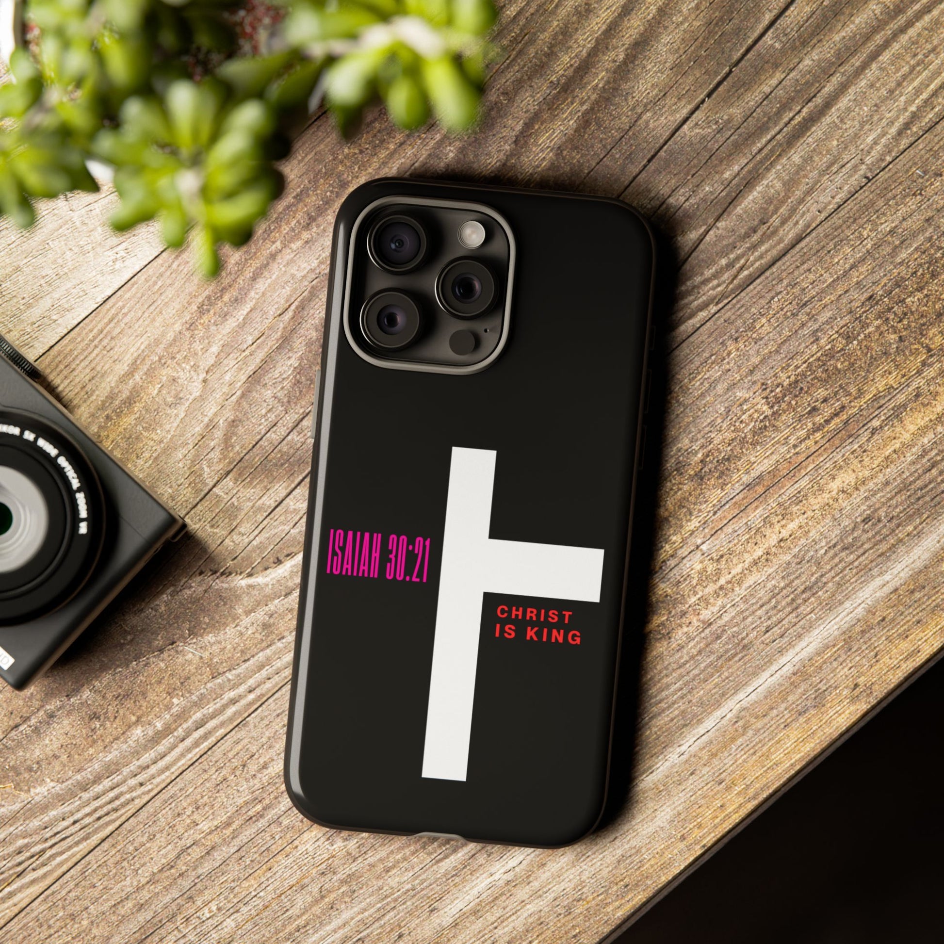 ⭐ Christ is King Psalm 29:10 Phone Case – Bold Faith Statement