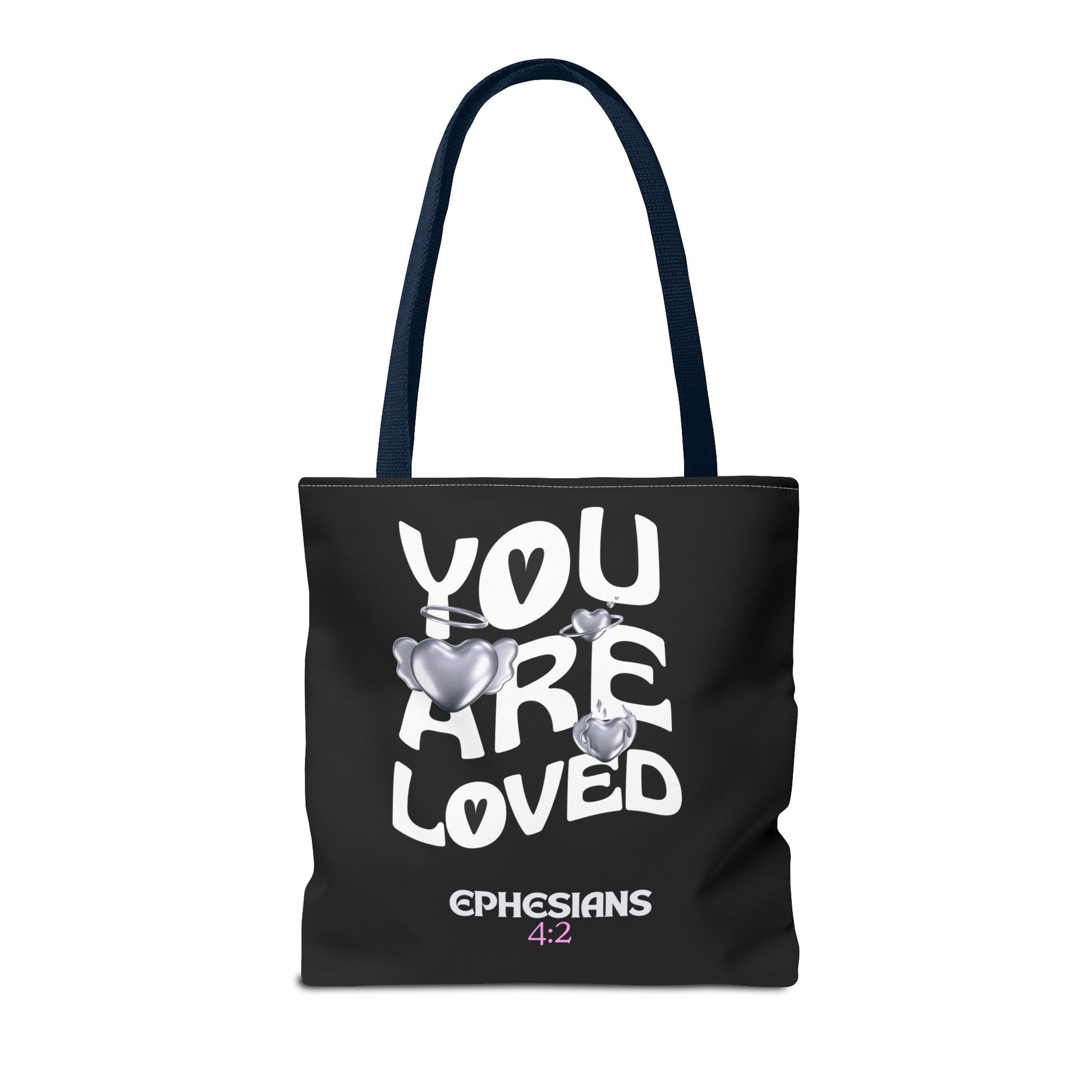 ⭐ "You Are Loved" Tote Bag – Ephesians 4:2