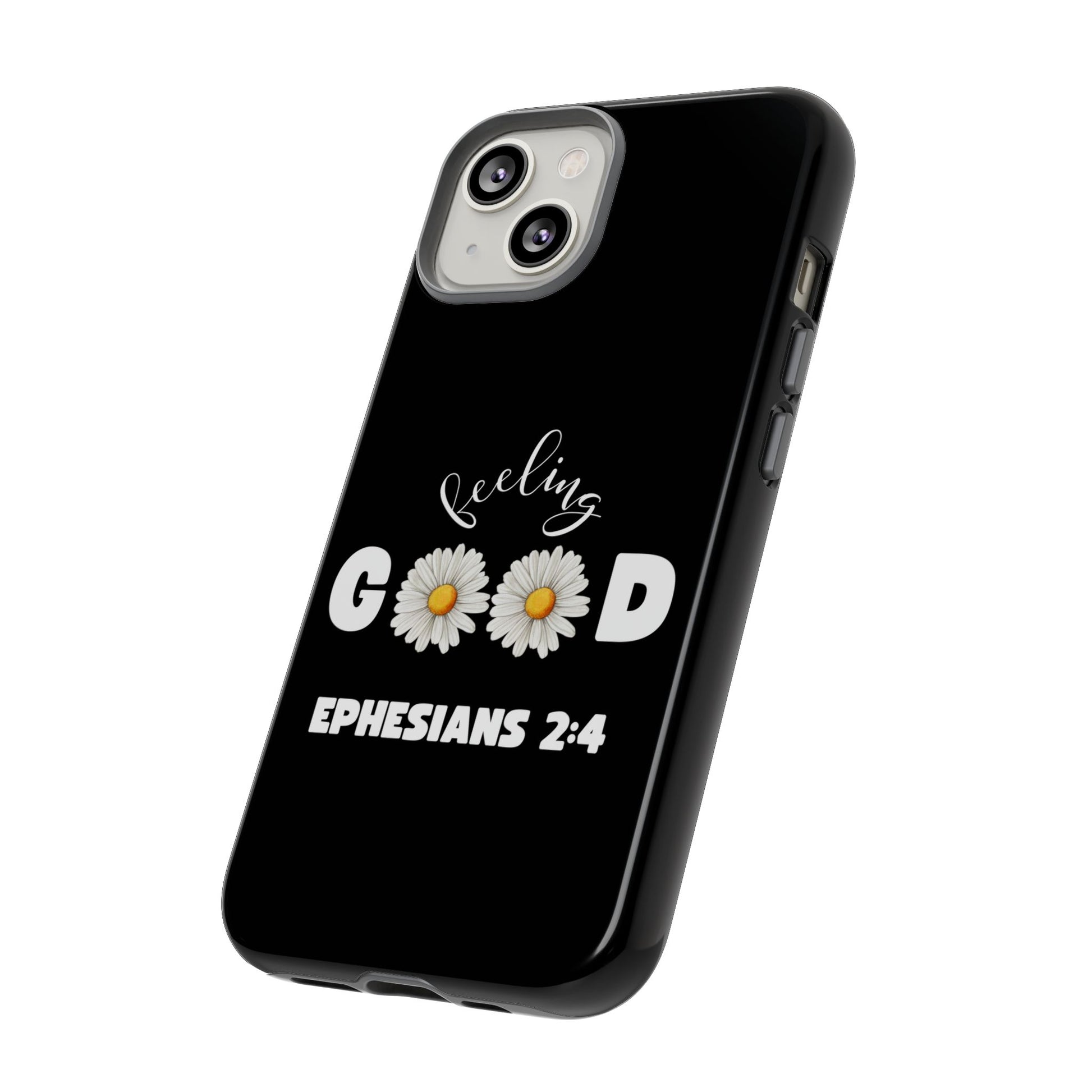 Ephesians 2:4 Floral Phone Case, Inspirational iPhone Cover, Tough Cases for Positivity, Motivational Gift for Friends, Spring Accessories