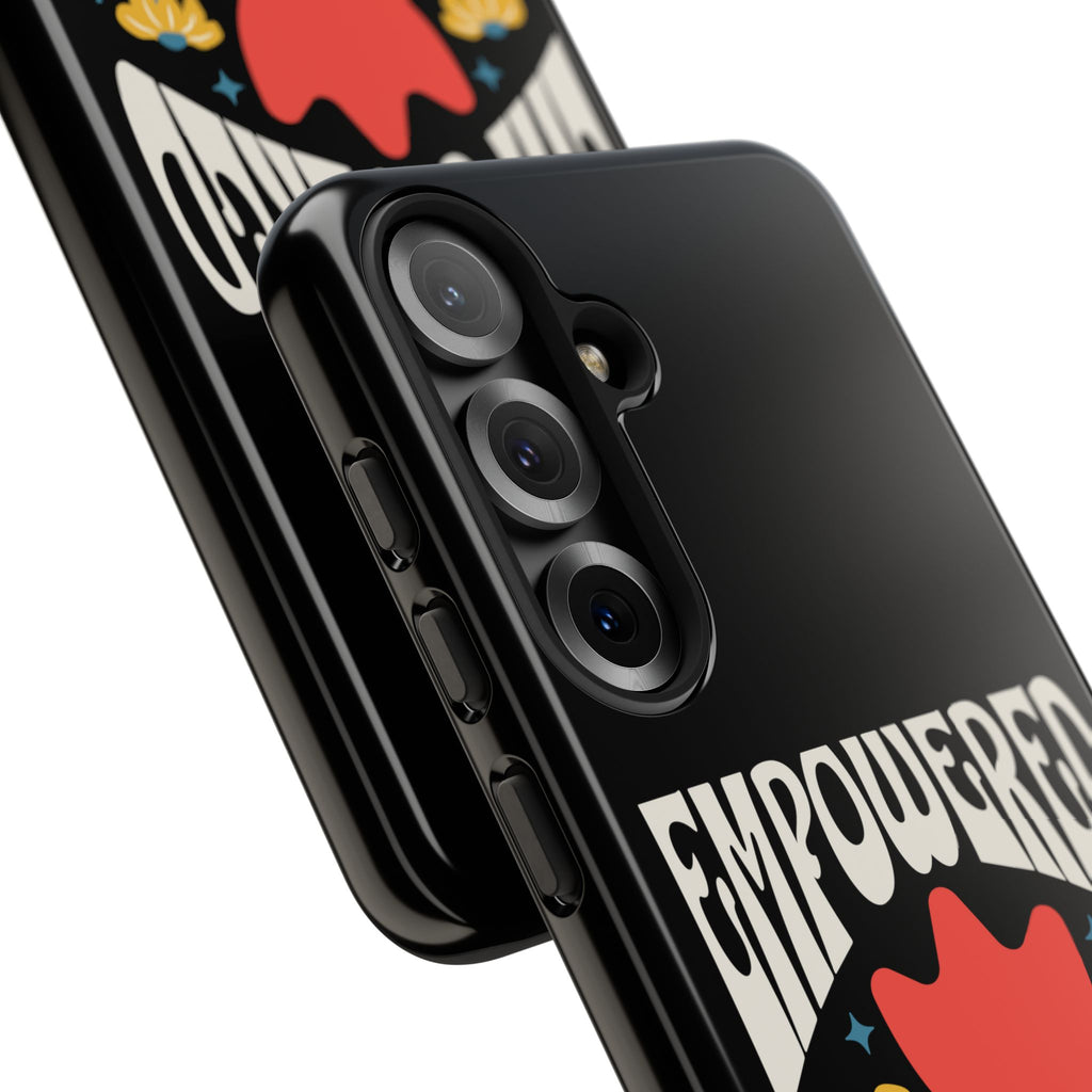 Empowered Floral Phone Case, Inspirational Phone Case, Unique Gift for Her, Psalm 100:5, Tough Phone Cover, Empowering Accessory
