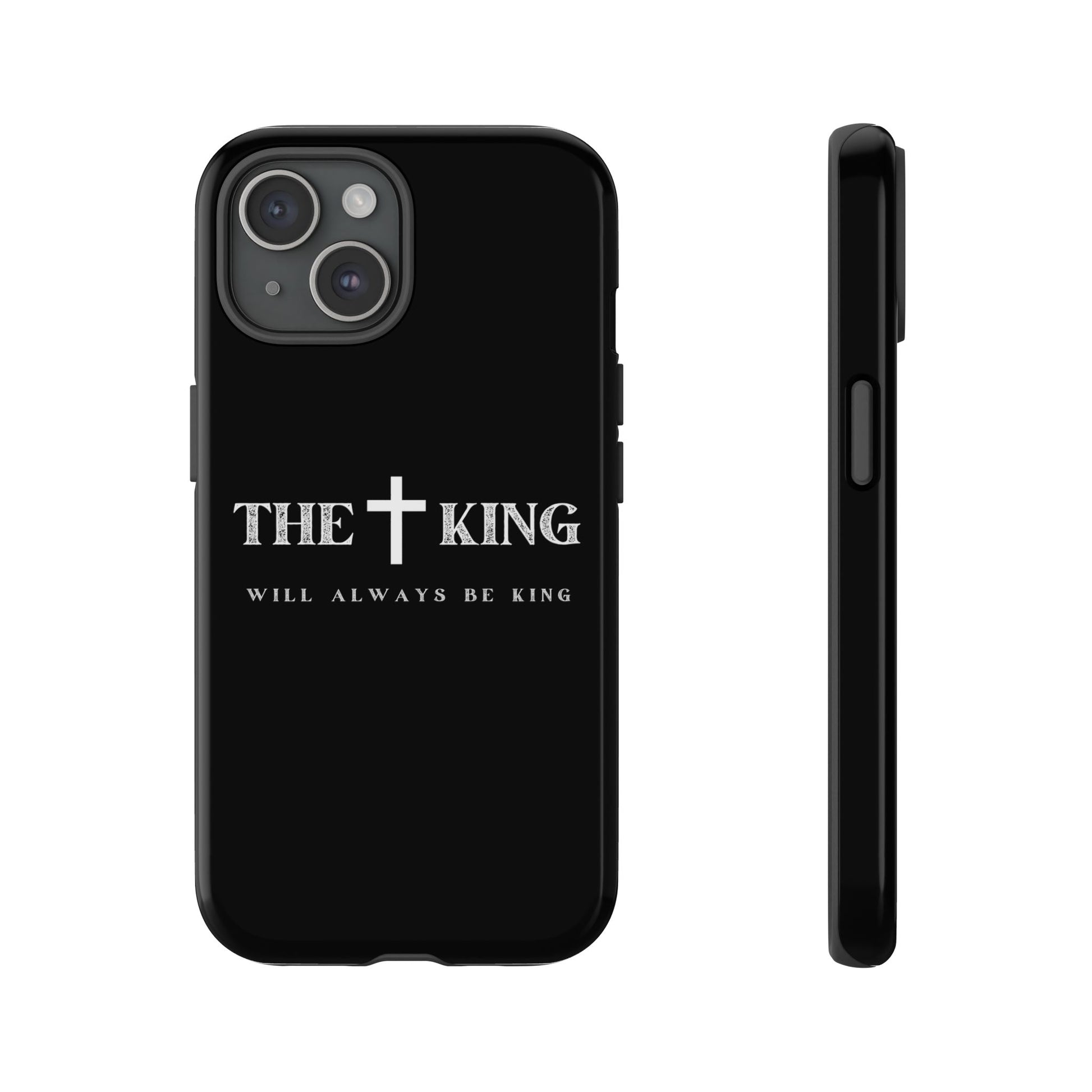 ⭐ Phone Case - Faith-Inspired Tough Cases for King Fans, Christian Gift, Durable Protection, Stylish Accessory, Unique Design