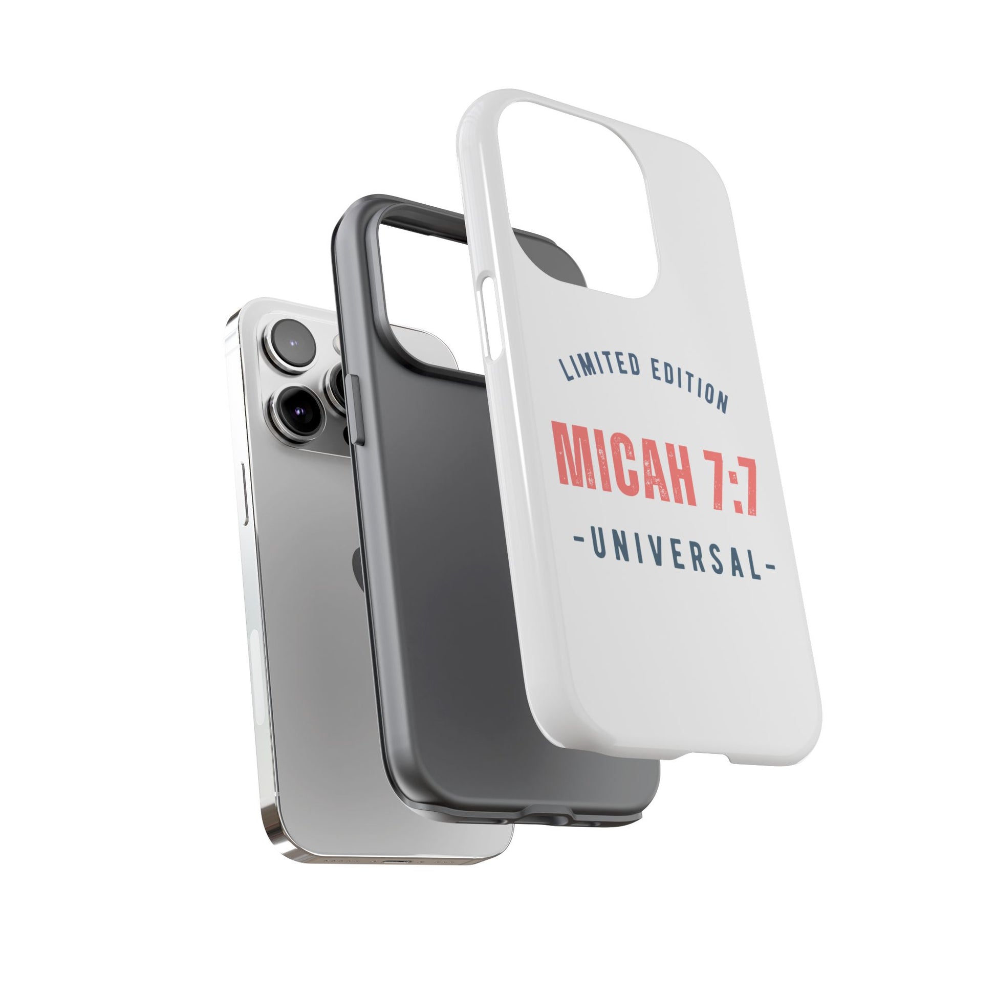 ⭐ Micah 7:7 Limited Edition Phone Case | Inspirational Gift | Tough Protective Case for Christians | Bible Verse Merchandise