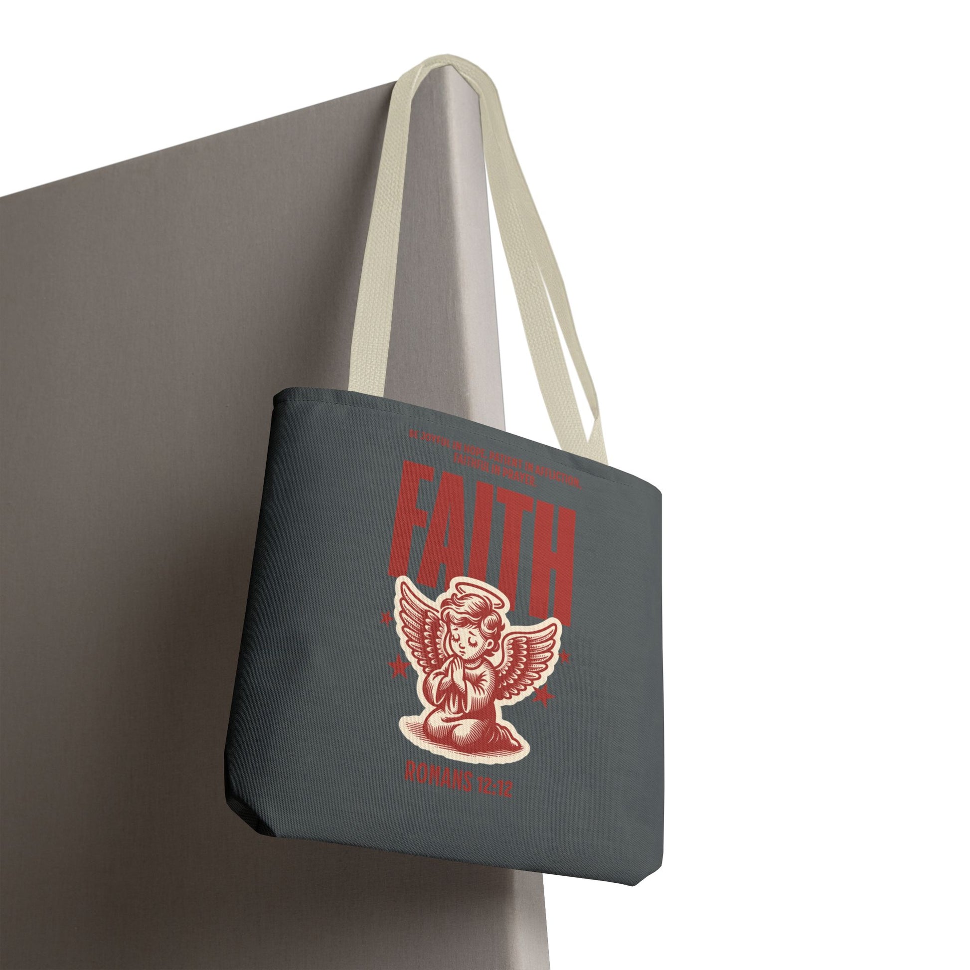 Faith-Inspired Tote Bag: Stylish & Versatile, Gift for Holidays, Shopping, Encouragement, Inspirational Gift, Eco-Friendly Bag