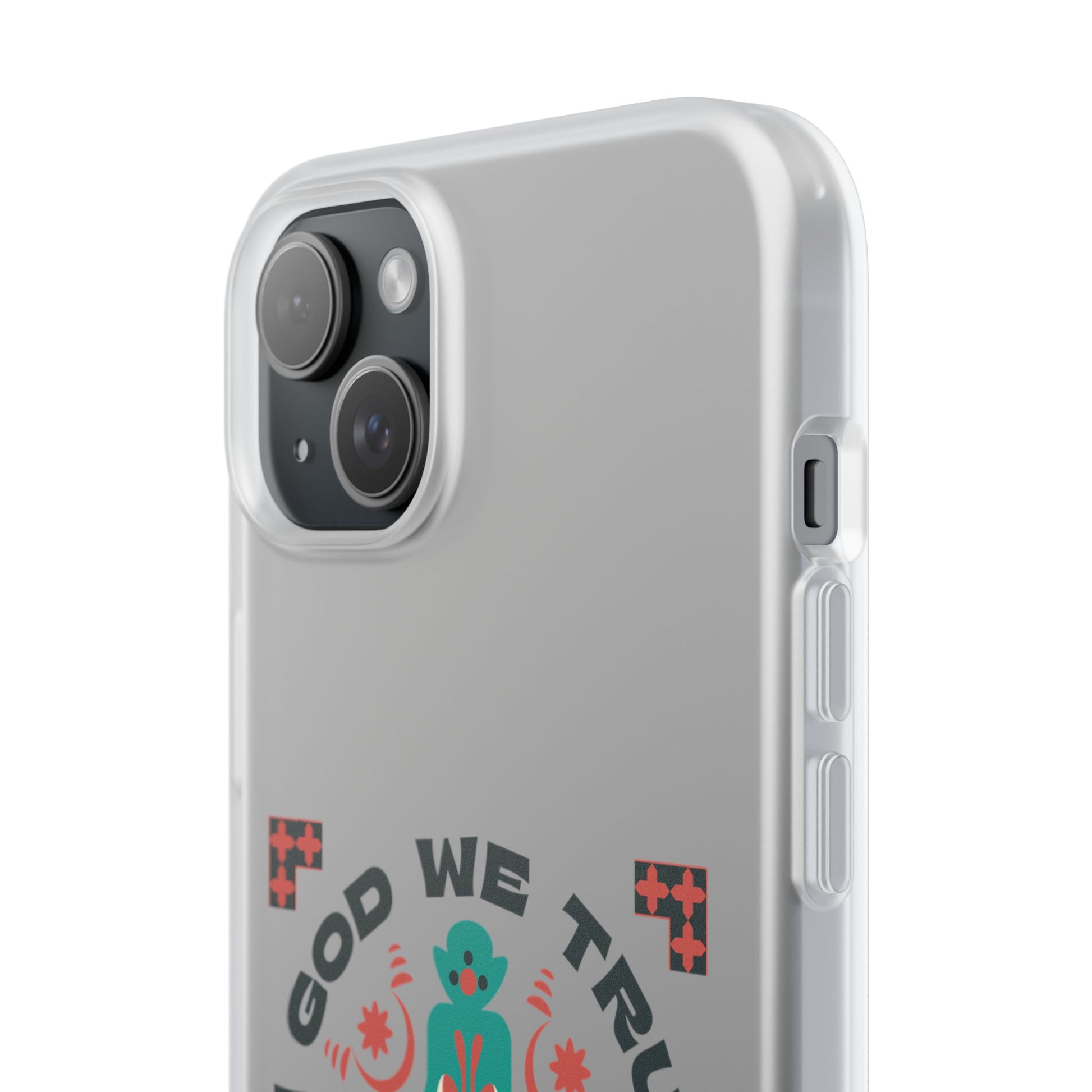 ⭐ In God We Trust Phone Case – Scripture Cross Design