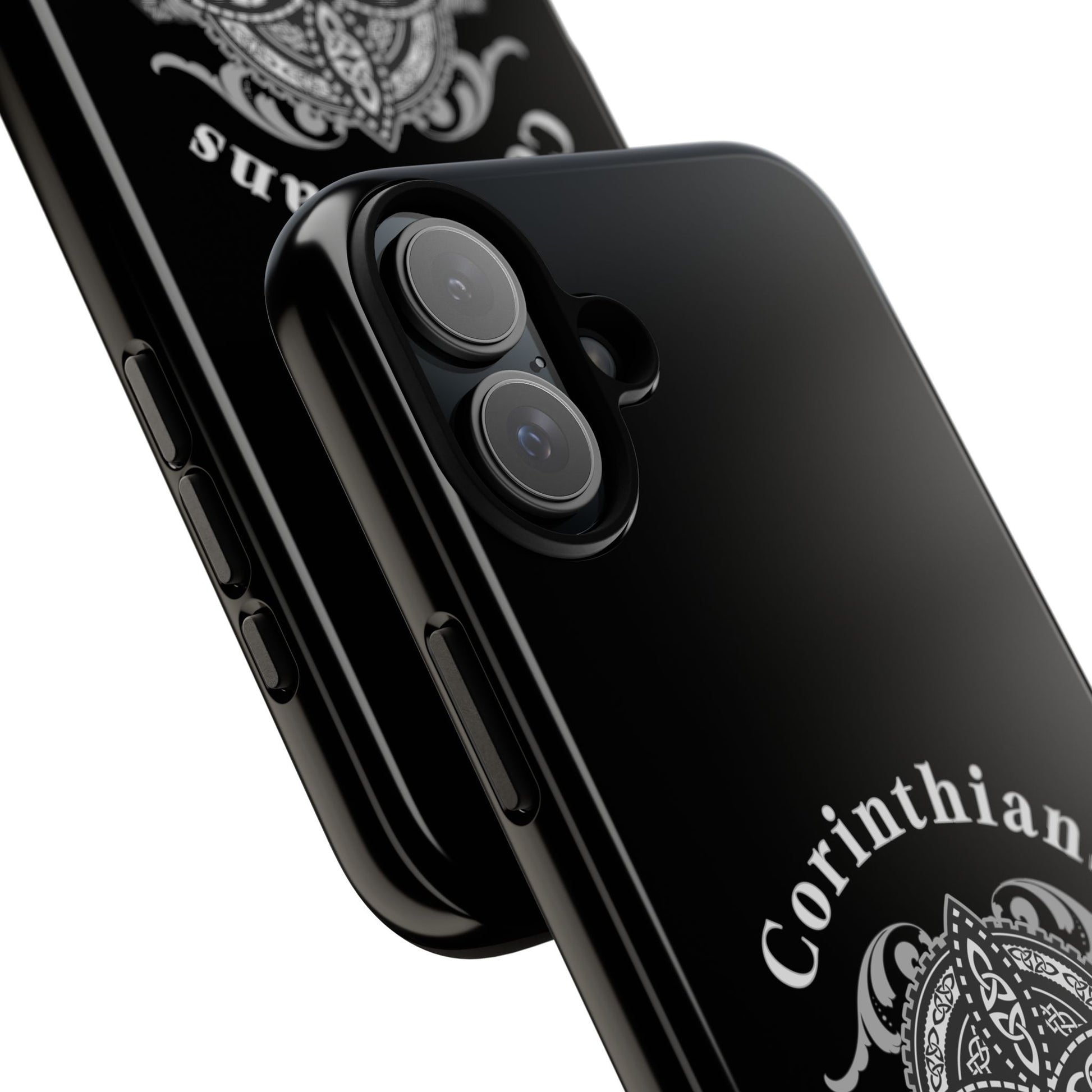 Corinthians Tough Case: Durable Phone Protection, Christian Gift, Unique Design, Trendy Accessory, Faith-Based Style