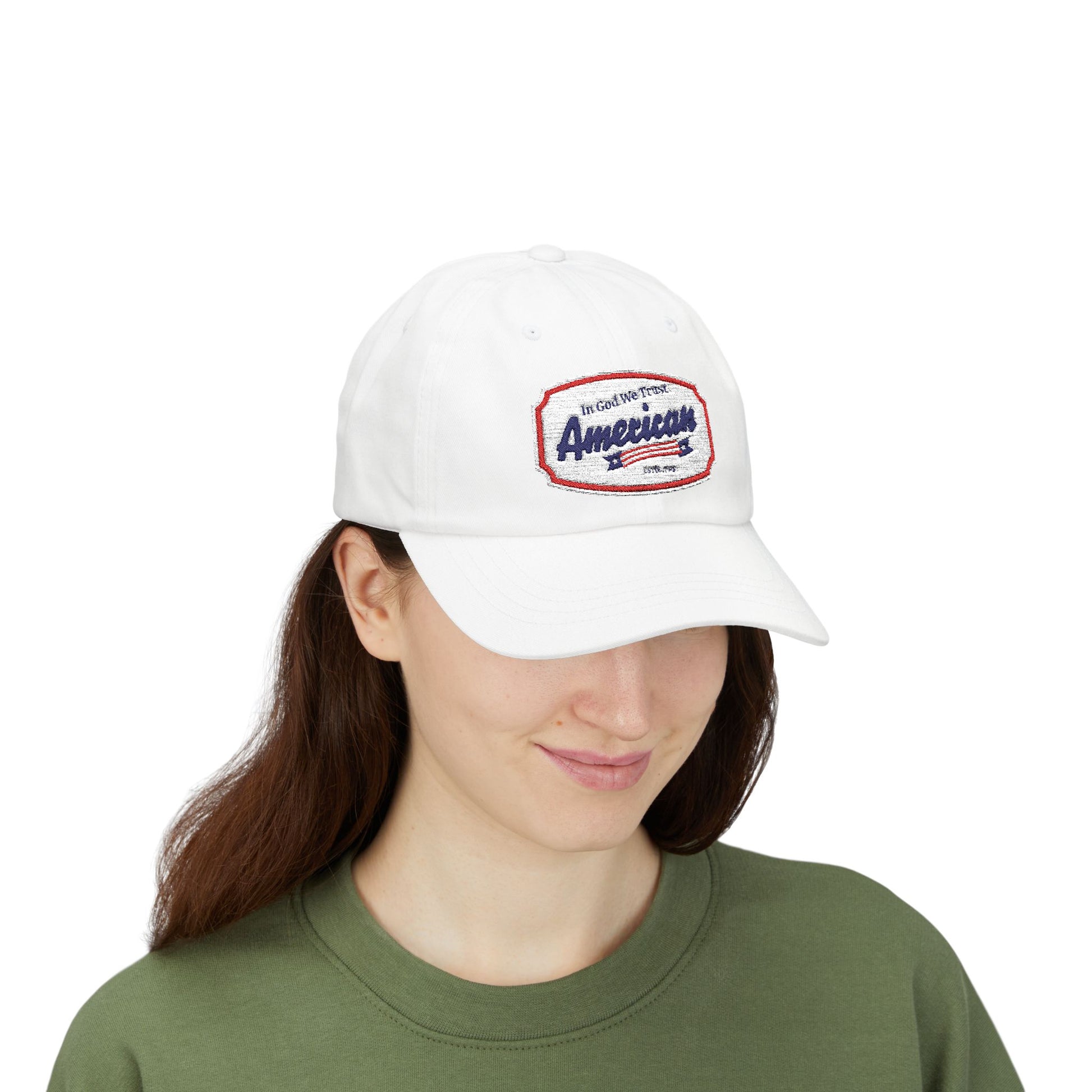 Classic Dad Cap with American Theme, Casual Sun Hat, Gift for Father's Day, Comfortable Everyday Essential, Stylish Baseball Cap, [...]