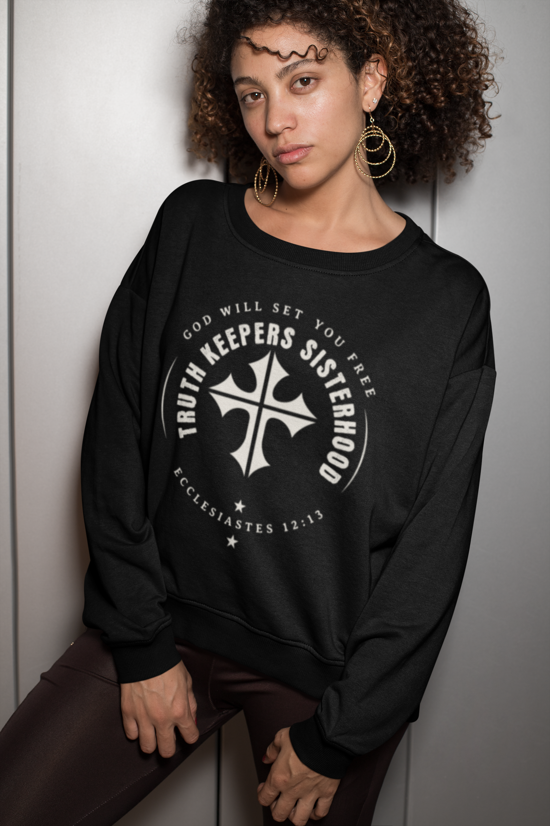 ✝️ Truth Keepers Sisterhood Sweatshirt – Ecclesiastes 12:13