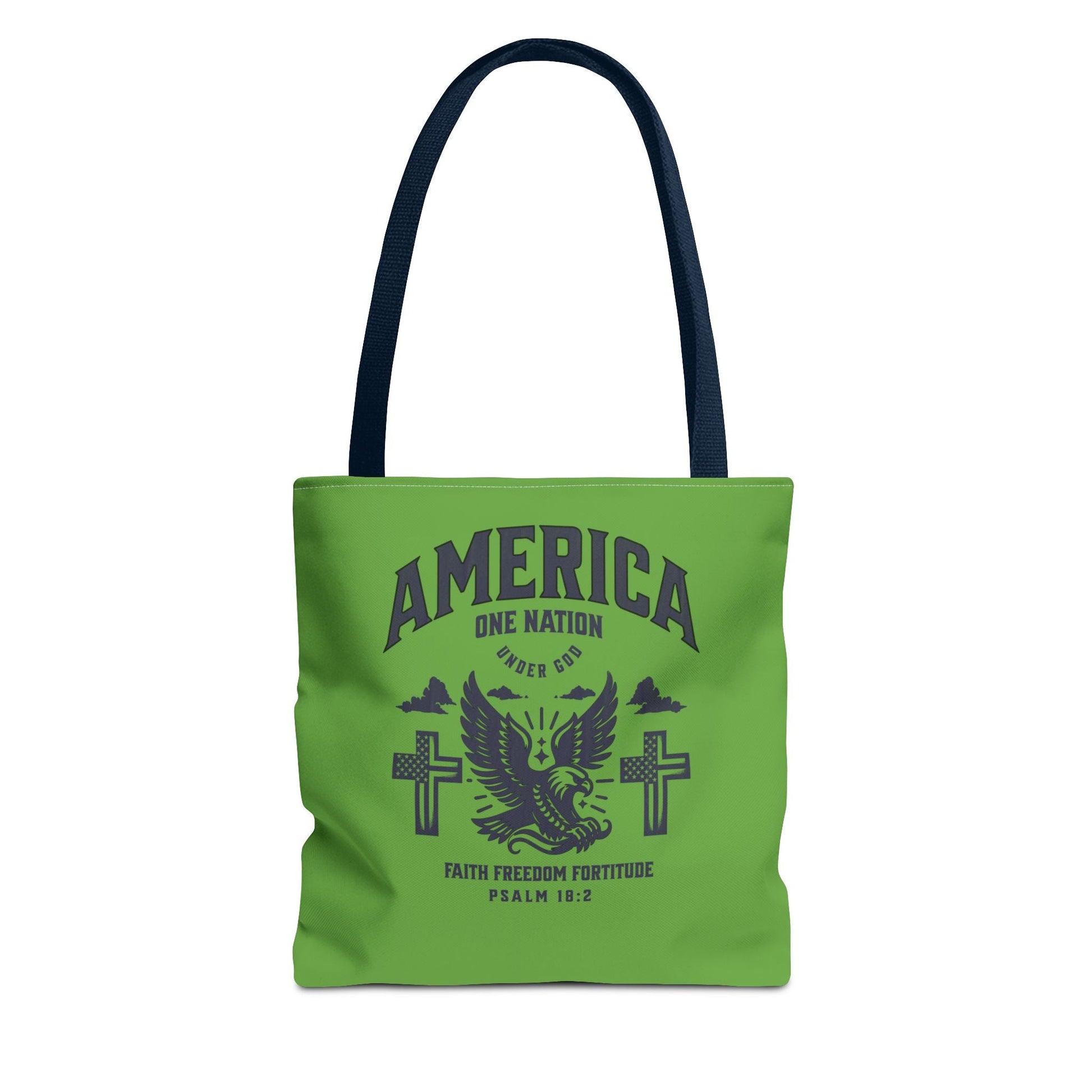 ⭐ America Faith Tote Bag – Bold Patriotic & Faith Statement | Bags – GodSpeed Threads