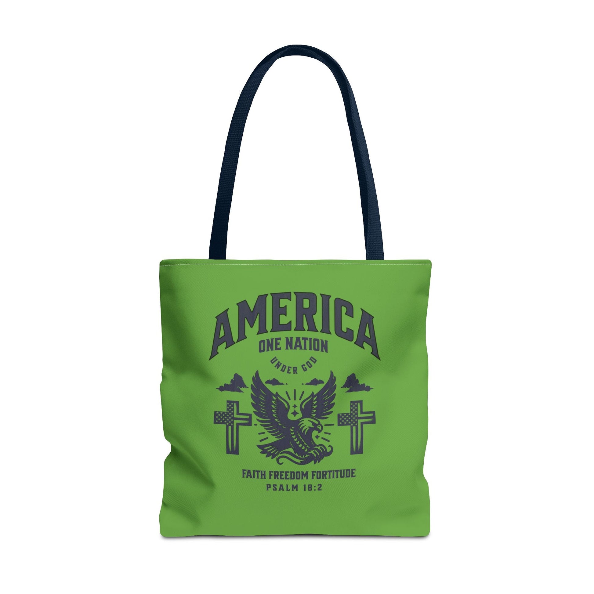 ⭐ America Faith Tote Bag – Bold Patriotic & Faith Statement | Bags – GodSpeed Threads