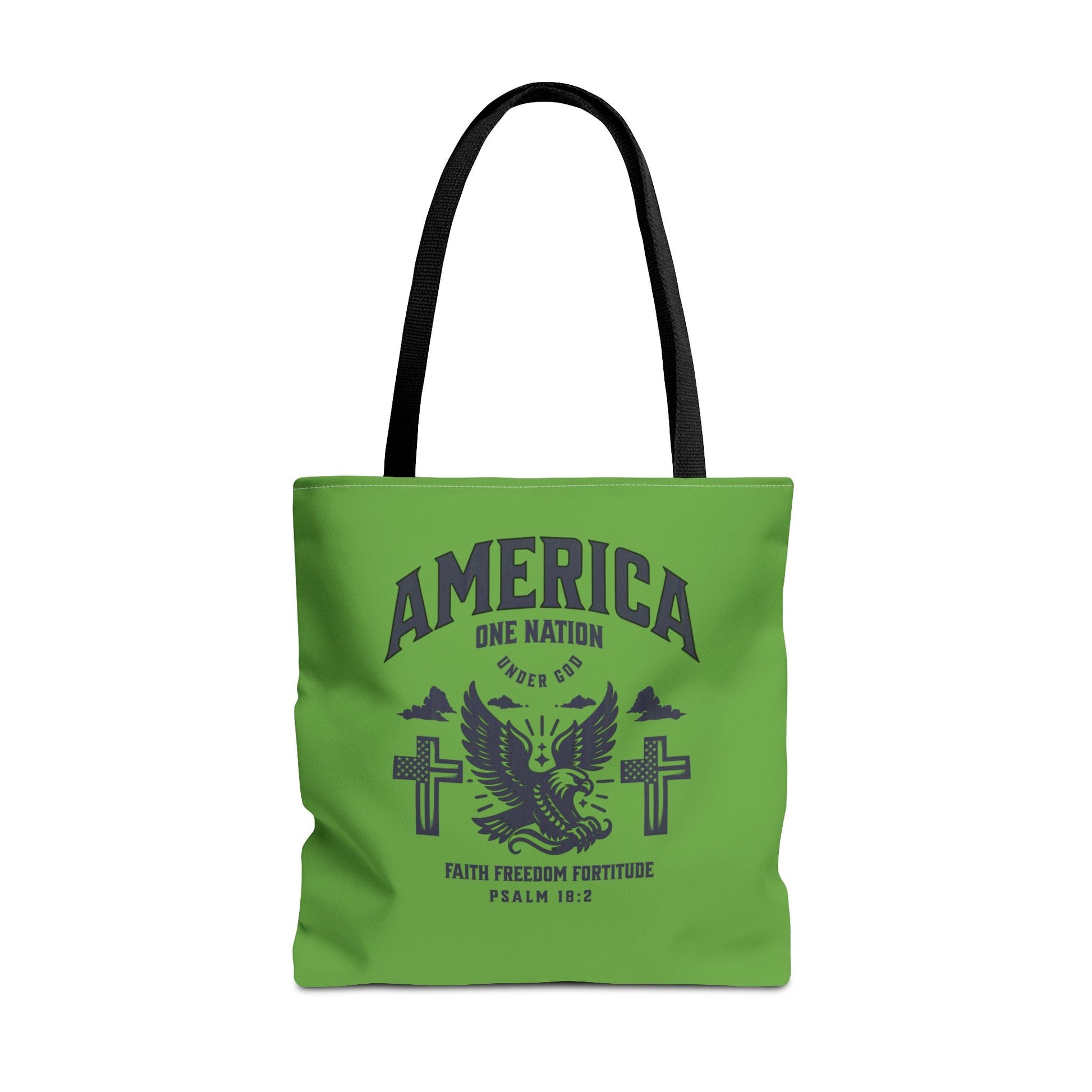 ⭐ America Faith Tote Bag – Bold Patriotic & Faith Statement | Bags – GodSpeed Threads