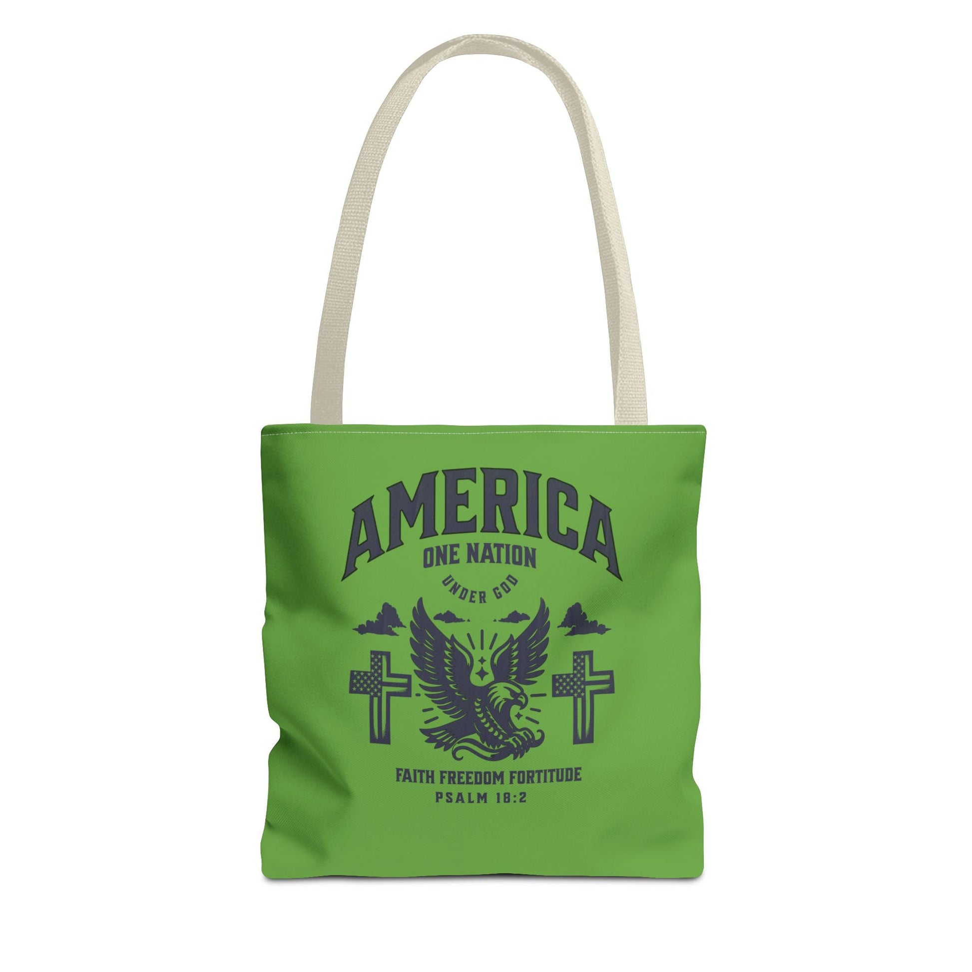 ⭐ America Faith Tote Bag – Bold Patriotic & Faith Statement | Bags – GodSpeed Threads